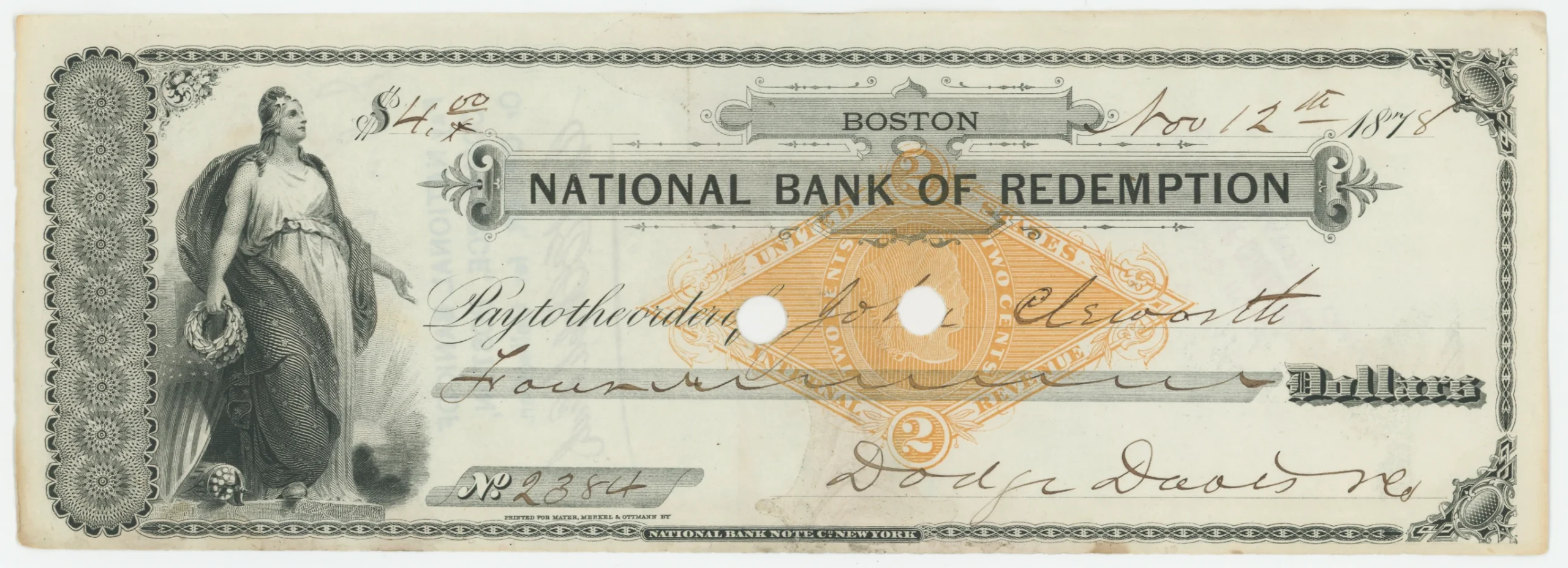 RN-G1 National Bank of Redemption