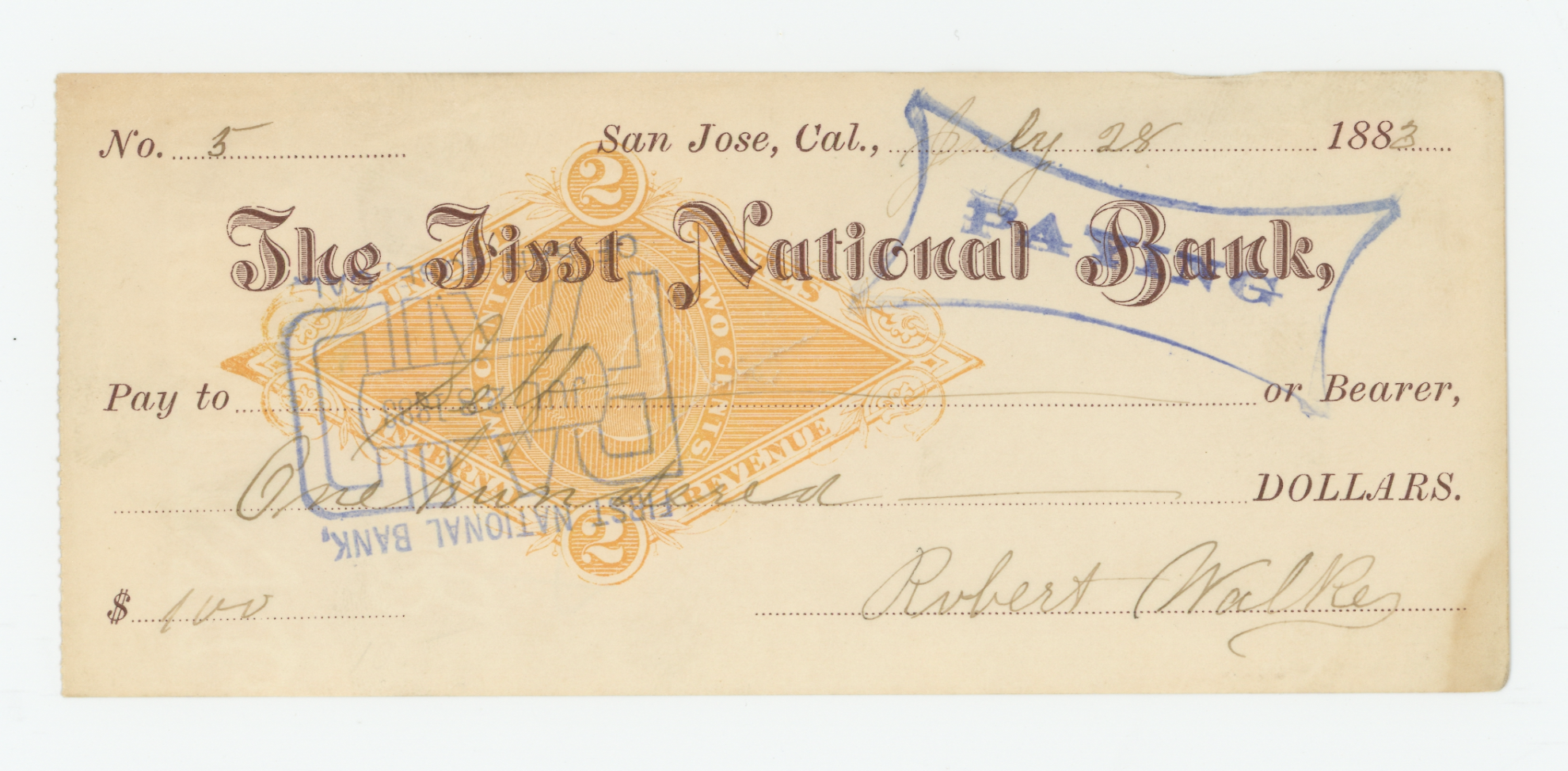 RN-G1 The First National Bank