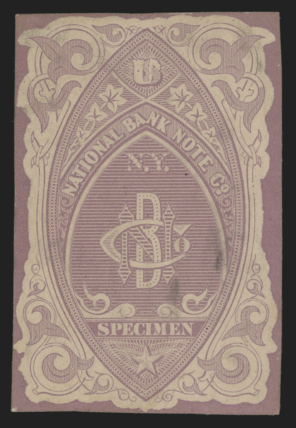 Turner Essay Type B — National Bank Note Co. / American Phototype