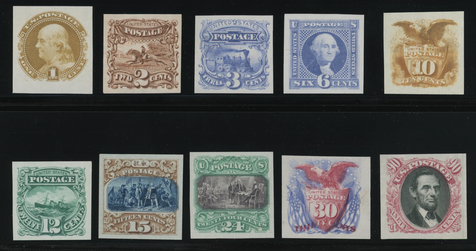 1869 Proof Set on India