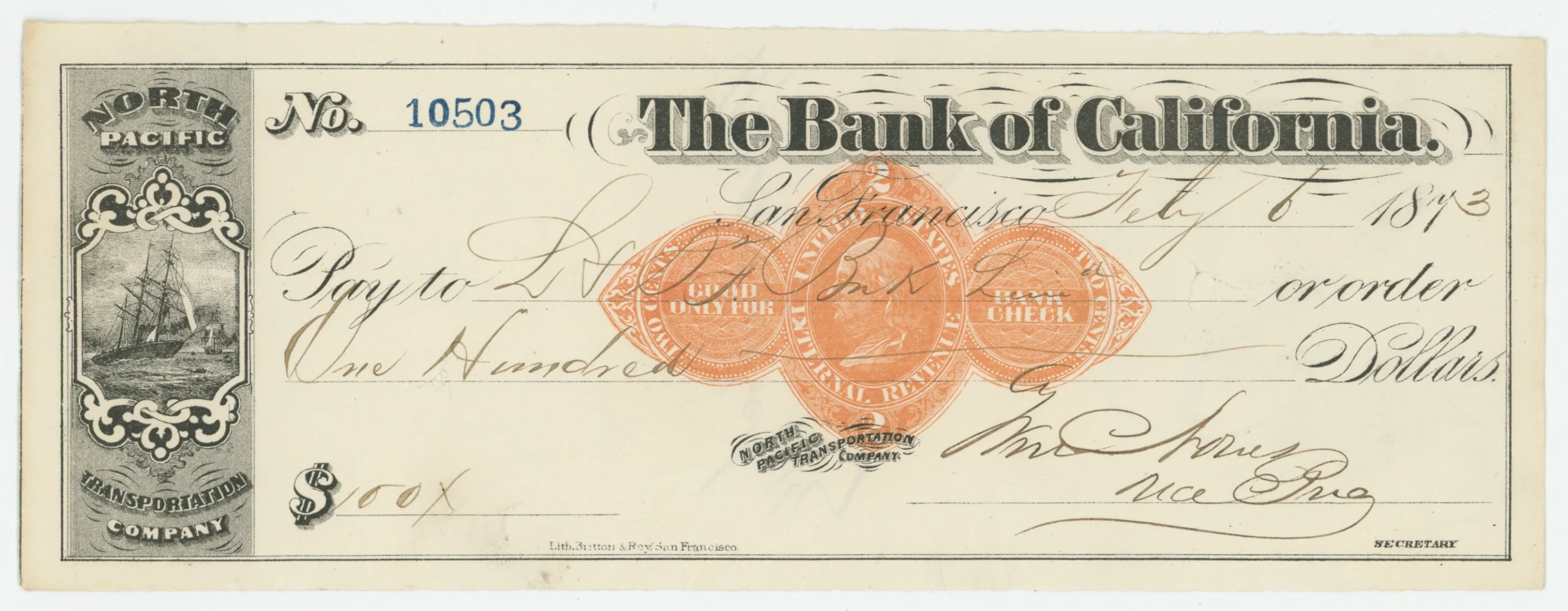 RN-D7 The Bank of California
