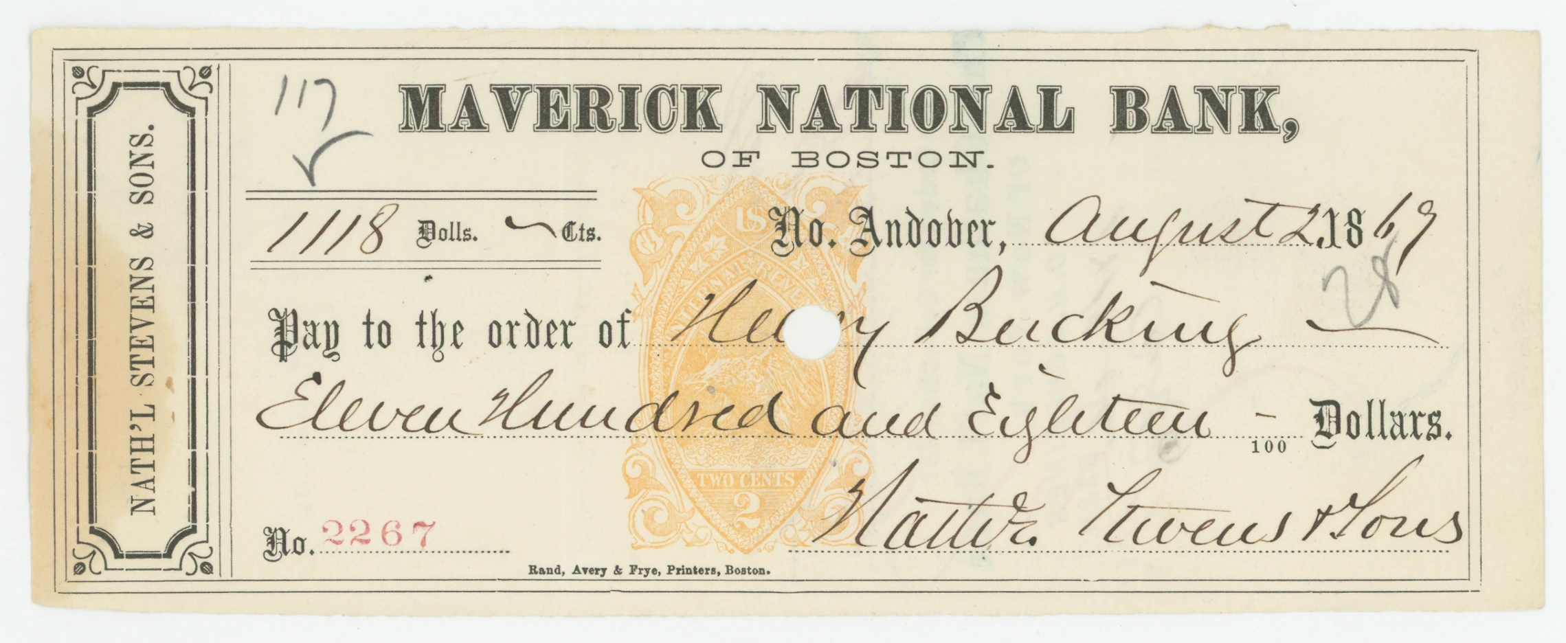 RN-B1 Maverick National Bank