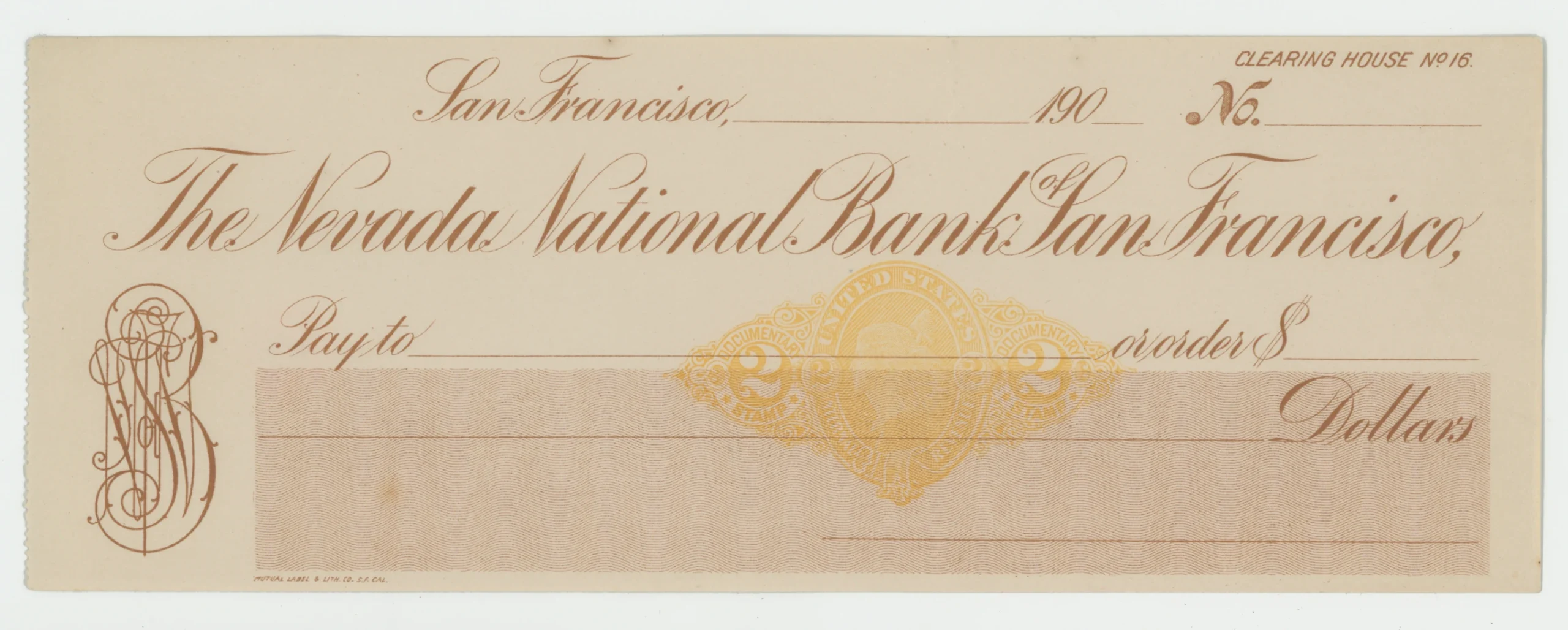 RN-X7 Nevada National Bank of San Francisco