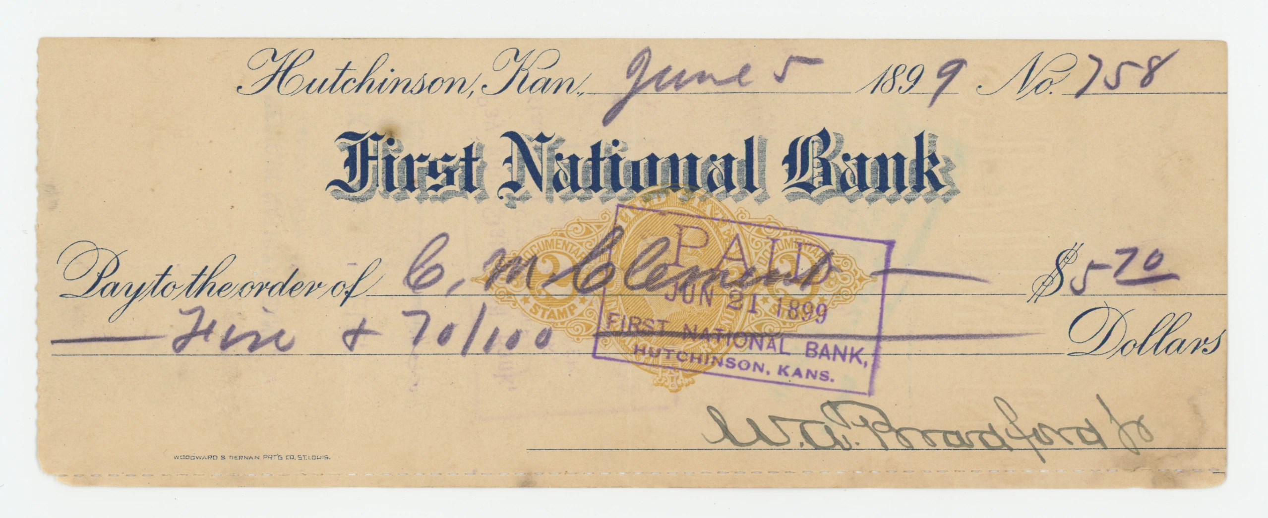 RN-X7 First National Bank