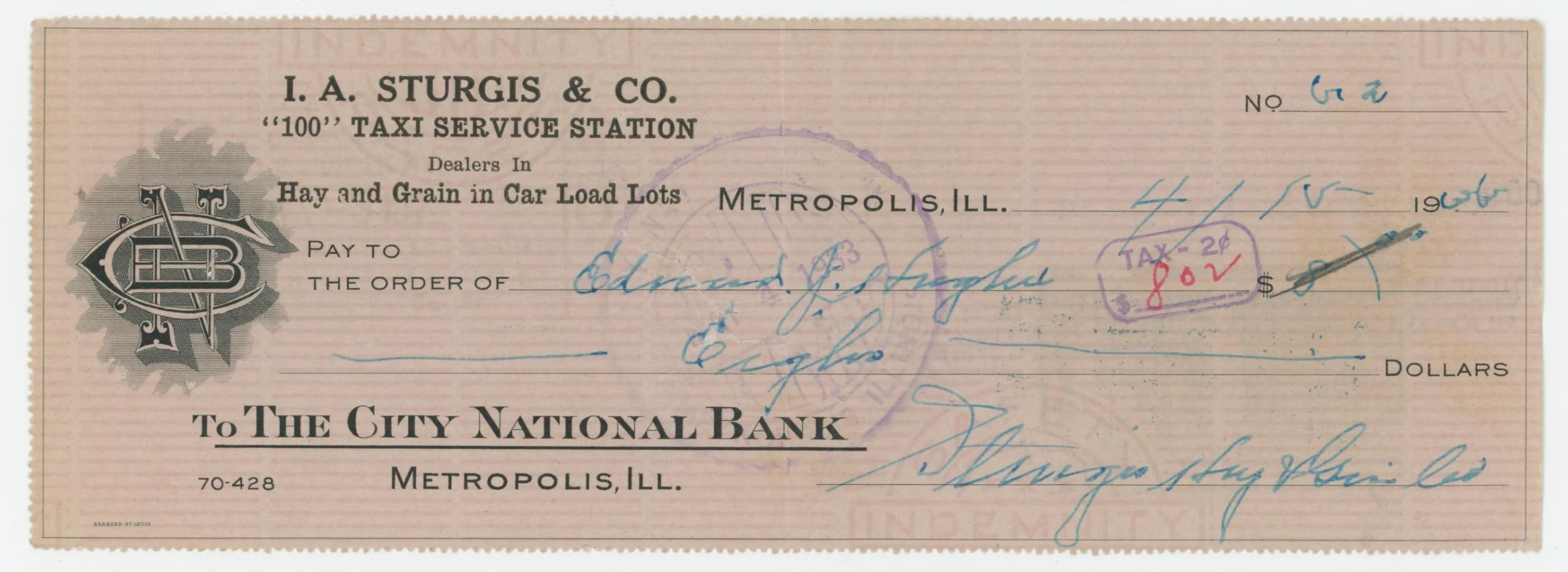 I.A. Sturgis & Co., Metropolis, IL