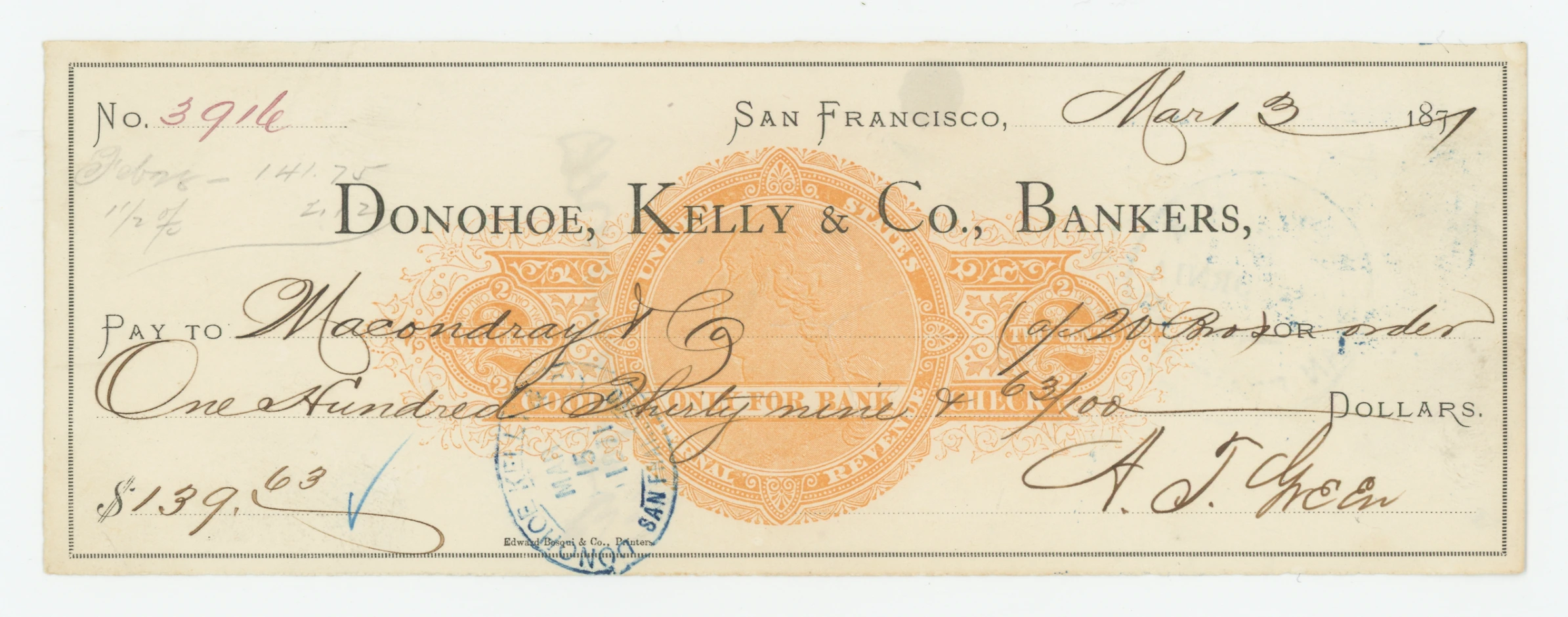 RN-C21 Donohoe, Kelly & Co., Bankers