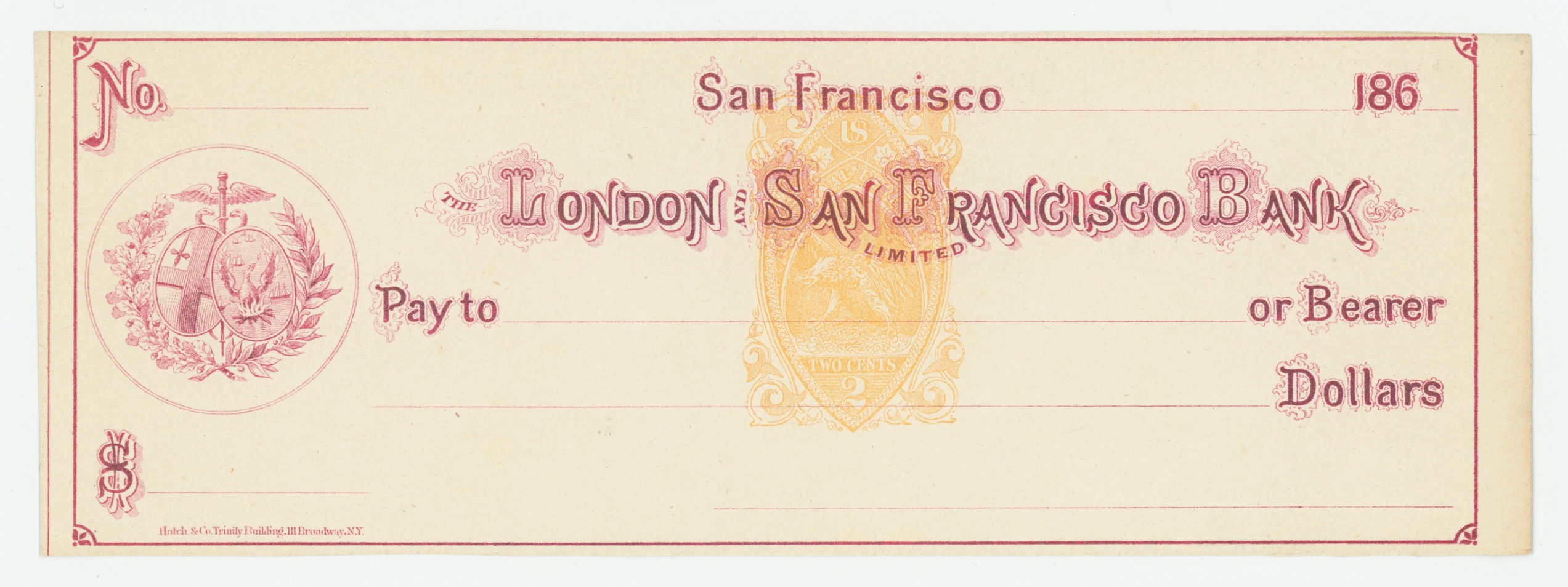 RN-B1 London and San Francisco Bank, Ltd. — SOLD WESTPEX 4-24-26