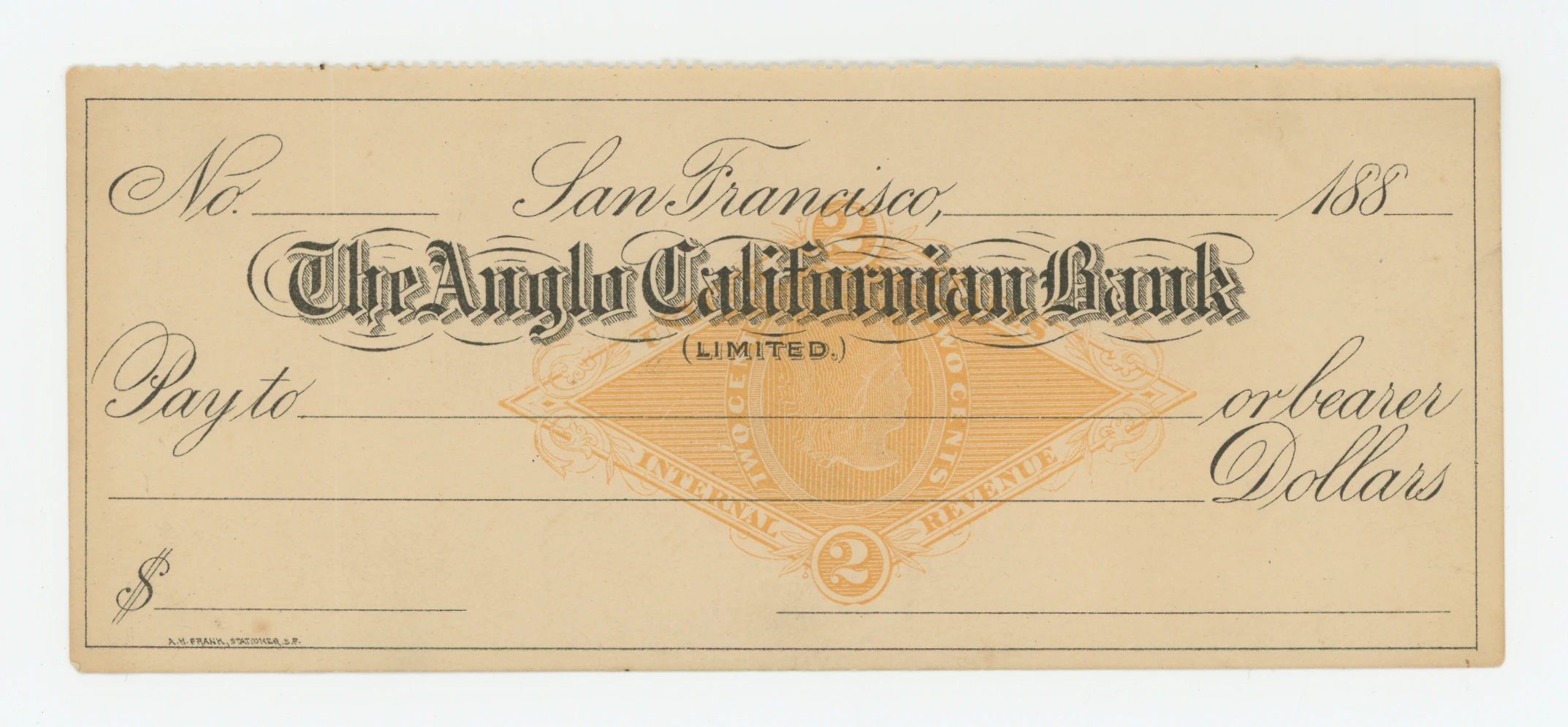 RN-G1 The Anglo California Bank Ltd.