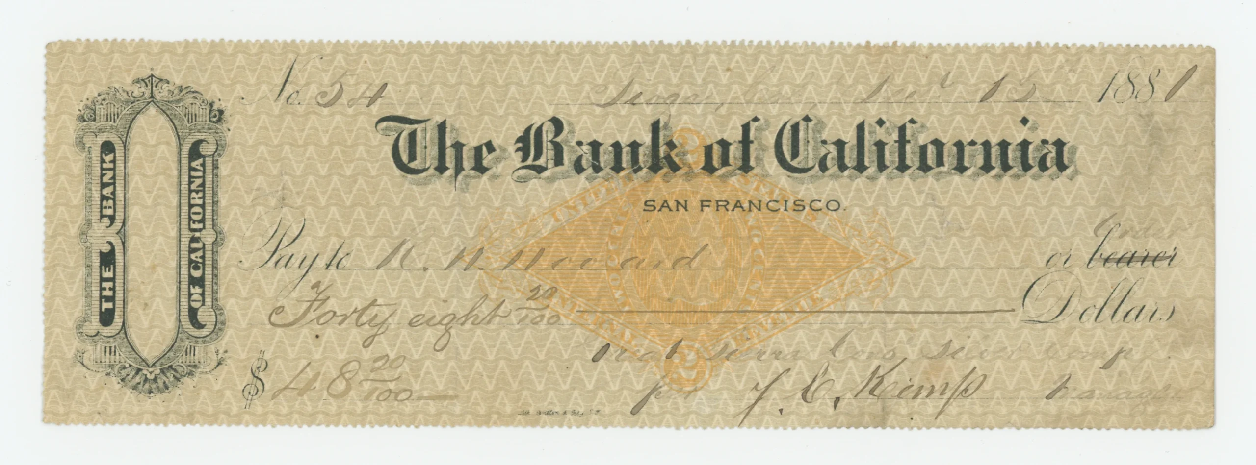 RN-G1 The Bank of California