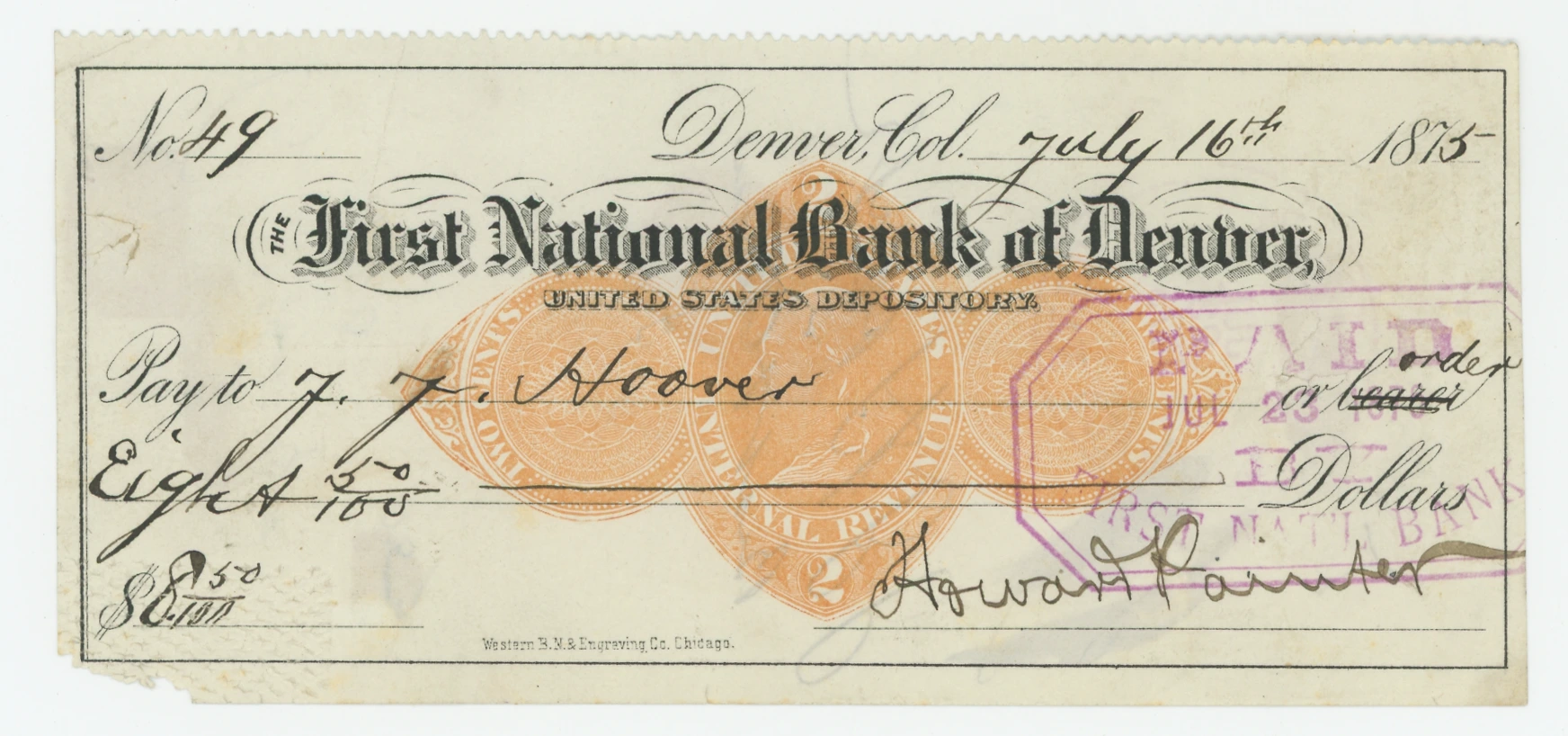 RN-D1 First National Bank of Denver
