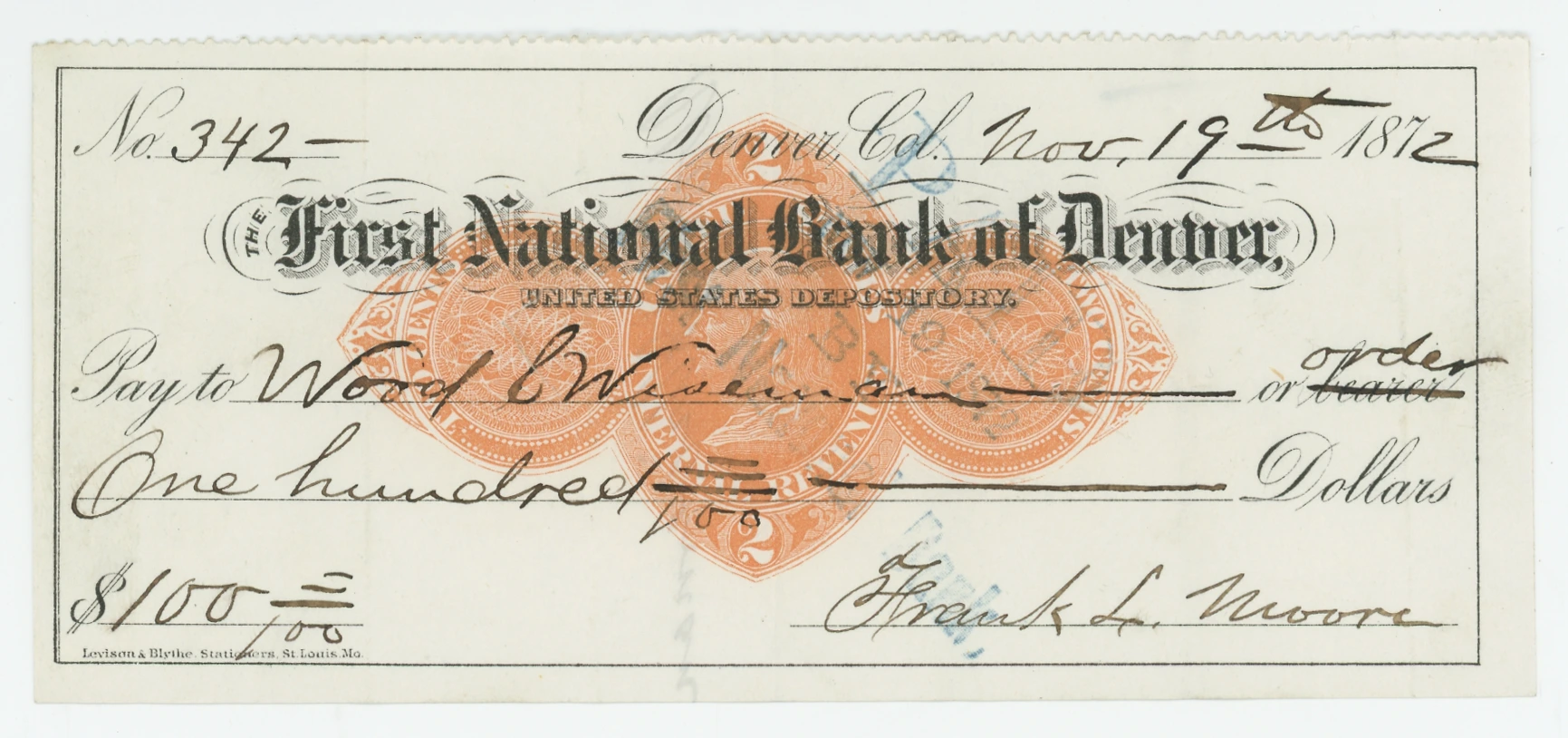 RN-D1 First National Bank of Denver