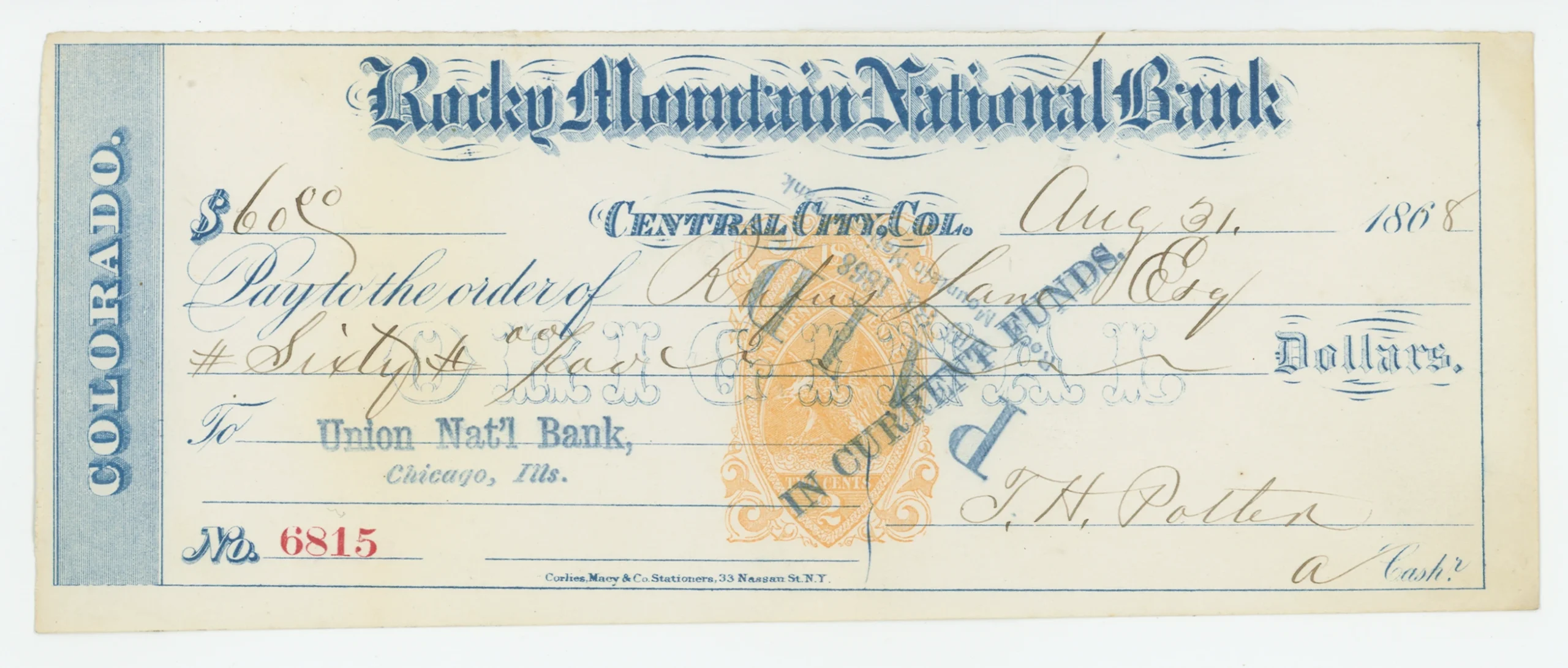 RN-B1 Rocky Mountain National Bank