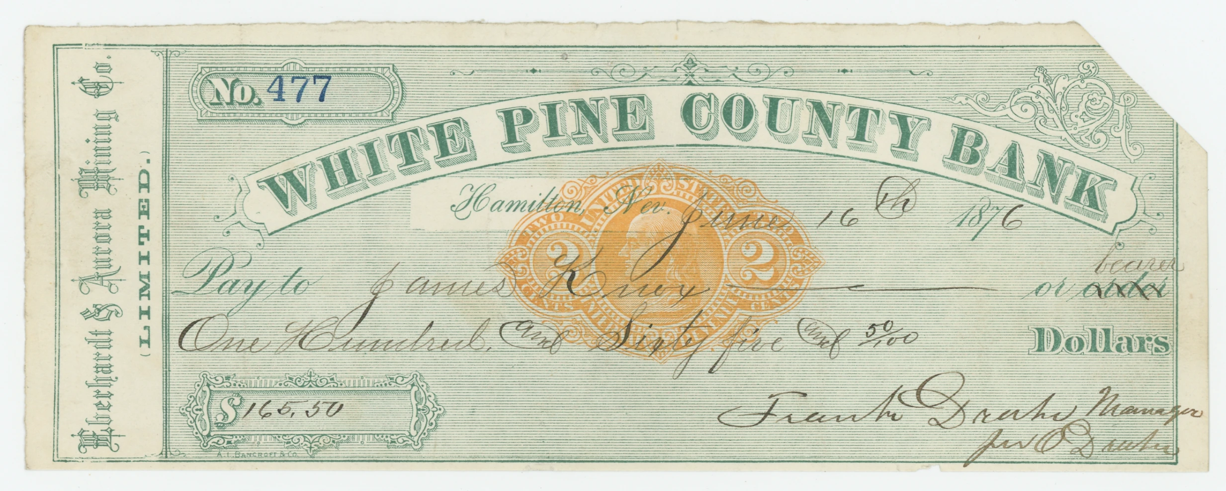 RN-F1 White Pine County Bank