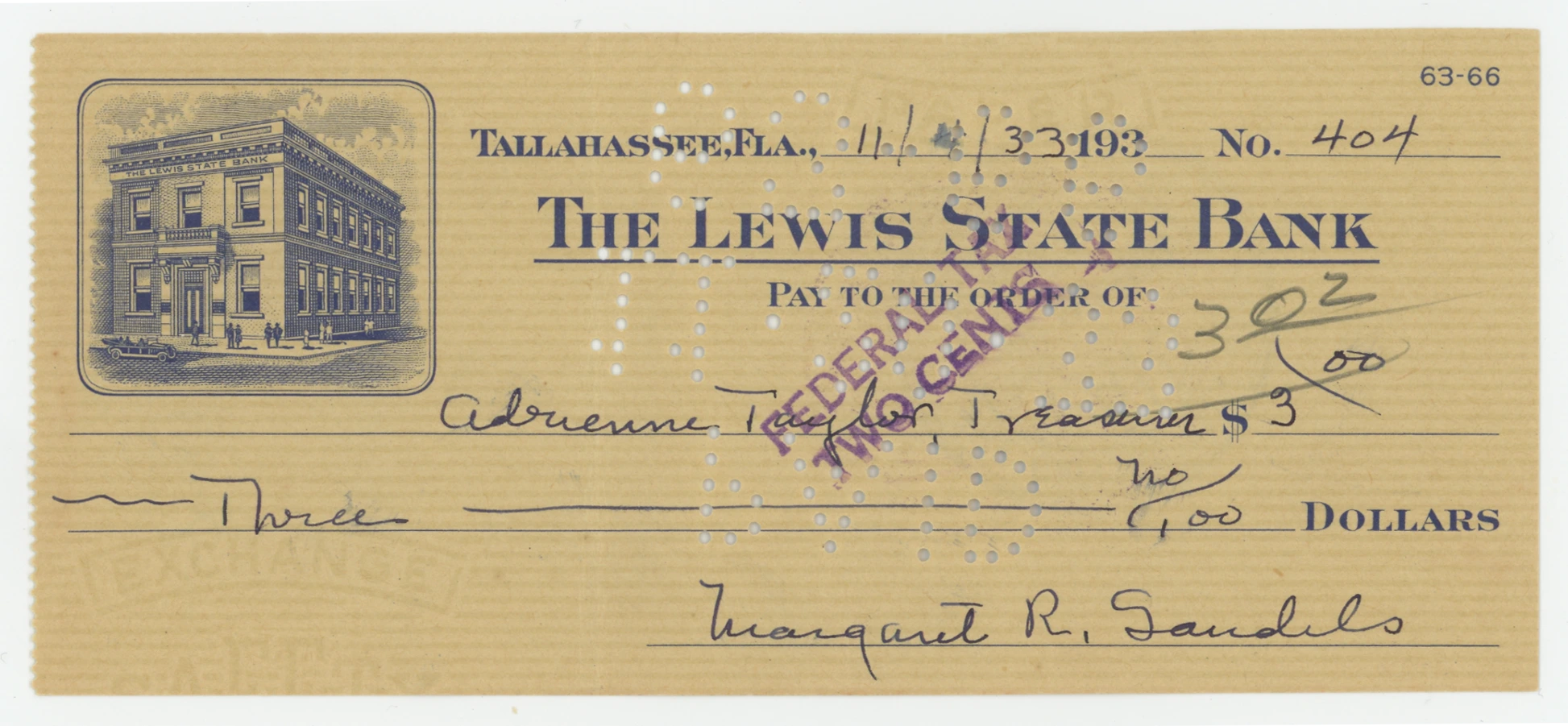 The Lewis State Bank, Tallahassee FL