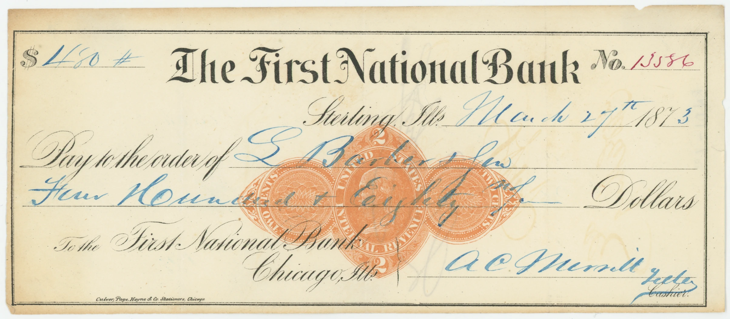 RN-D1 The First National Bank
