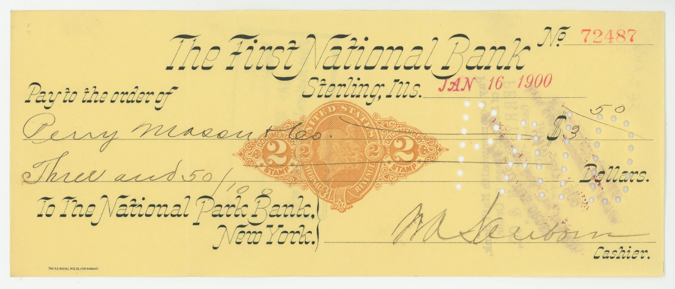 RN-X7 The First National Bank