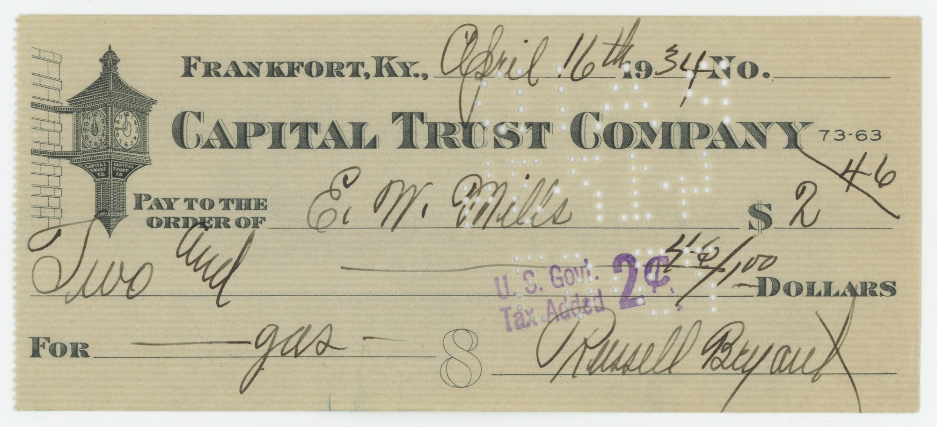 Capital Trust Company, Frankfort KY
