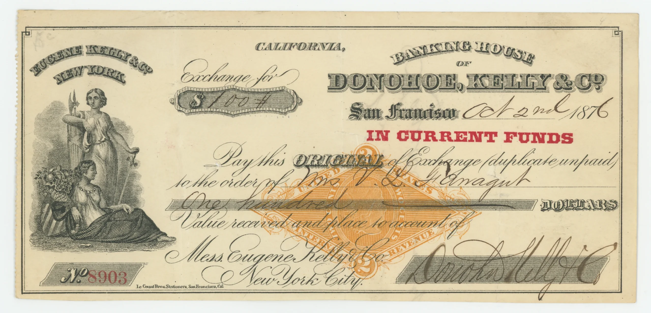 RN-G1 Banking House of Donohoe, Kelly & Co.
