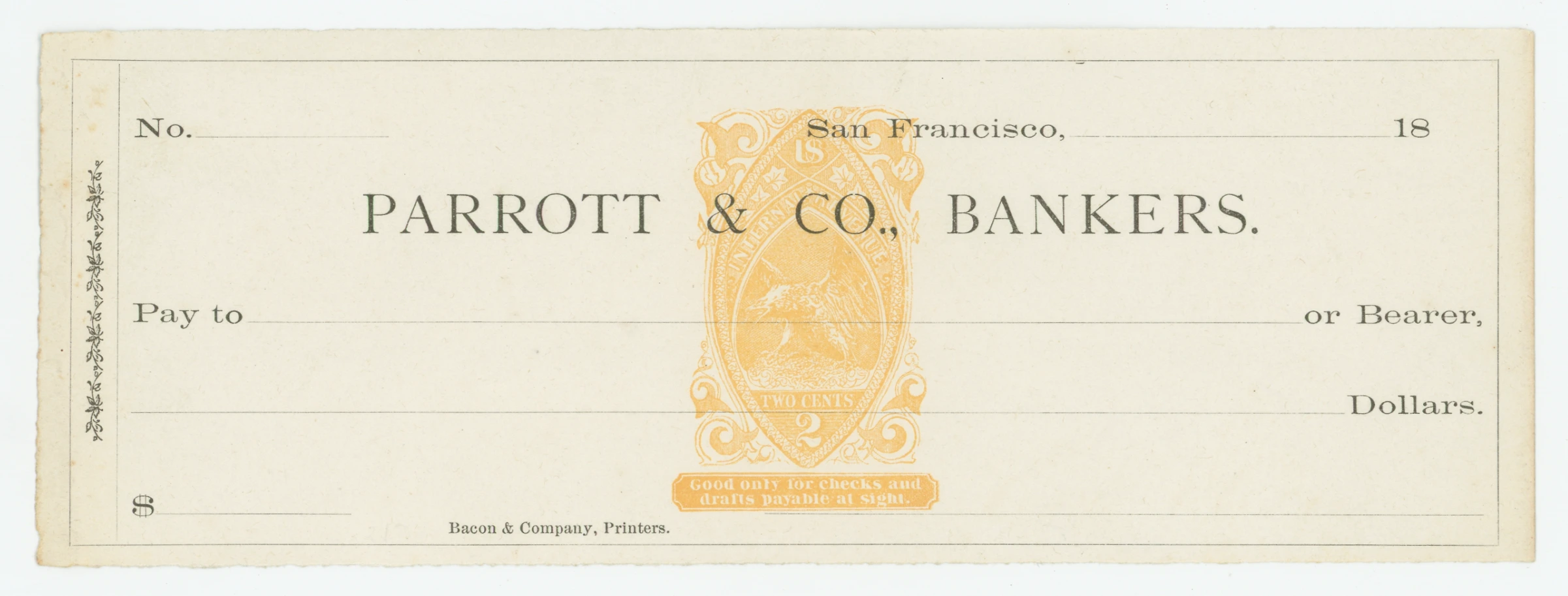 RN-B17 Parrott & Co., Bankers