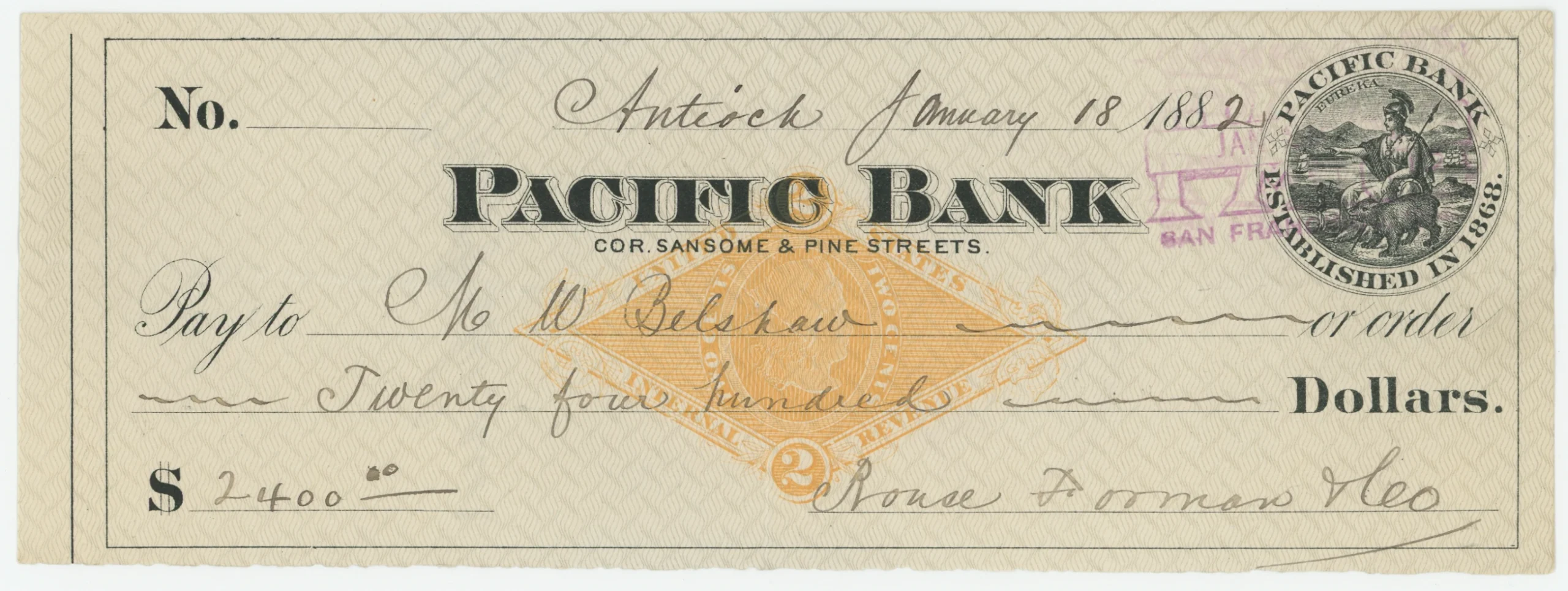RN-G1 Pacific Bank