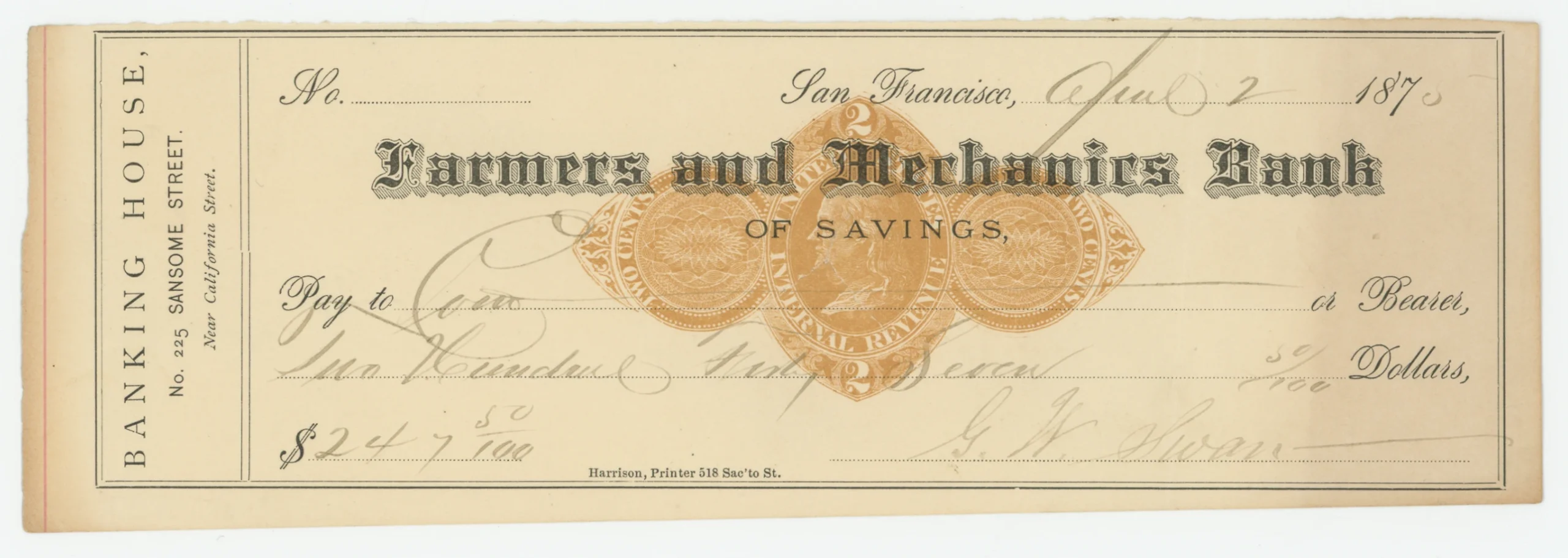 RN-D4 Farmers and Mechanics Bank of Savings