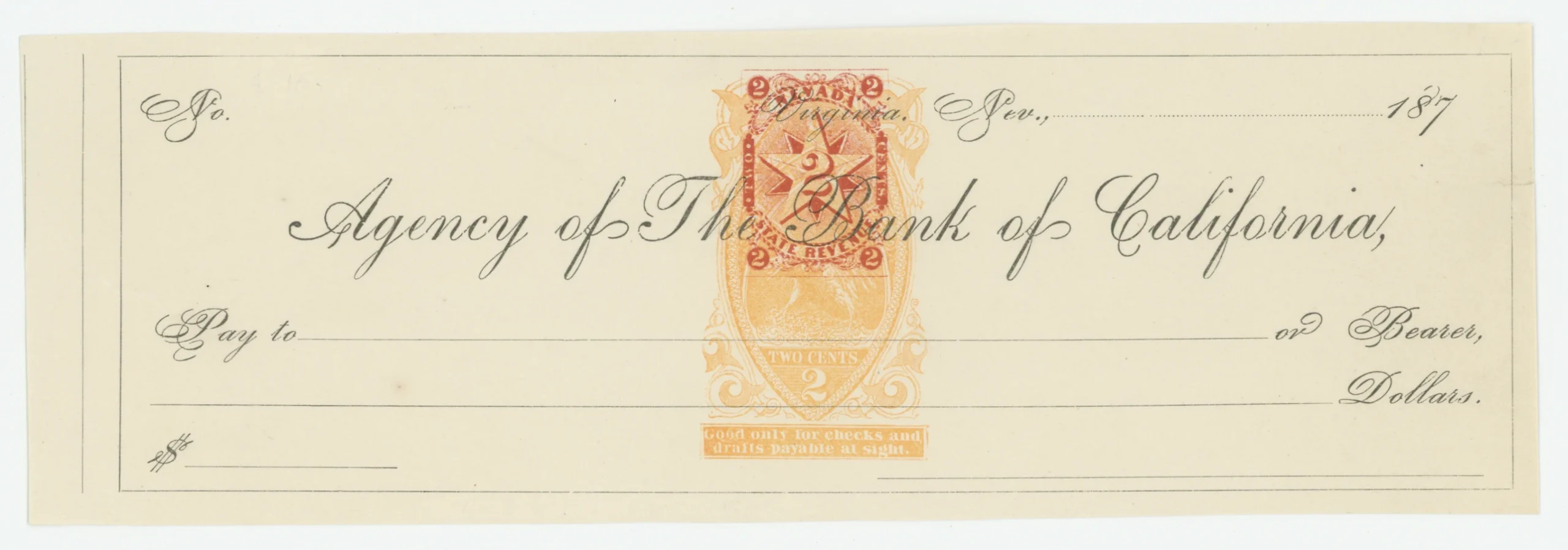 RN-B16a Agency of The Bank of California