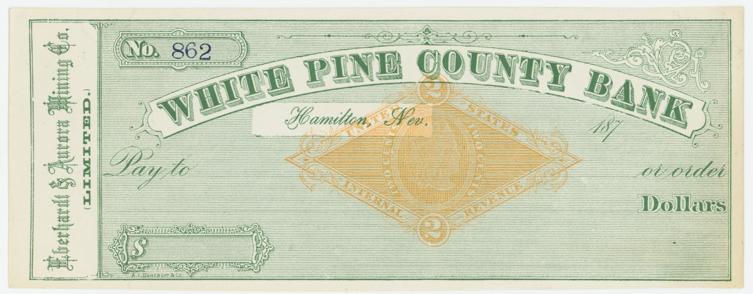 RN-G1 White Pine County Bank