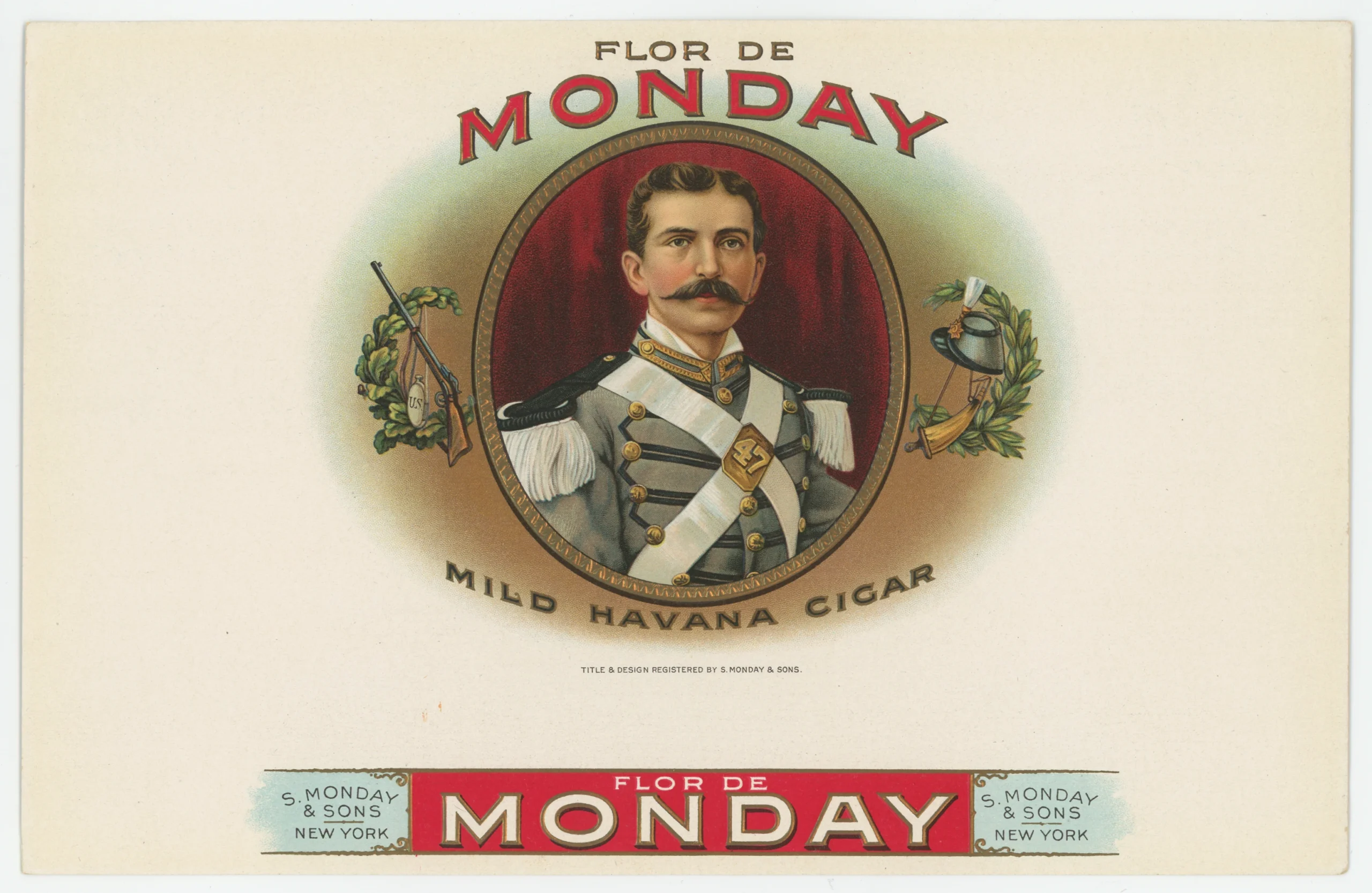 Flor de Monday Inner and Outer Labels