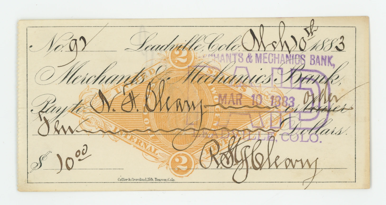 RN-G1 Merchants & Mechanics Bank