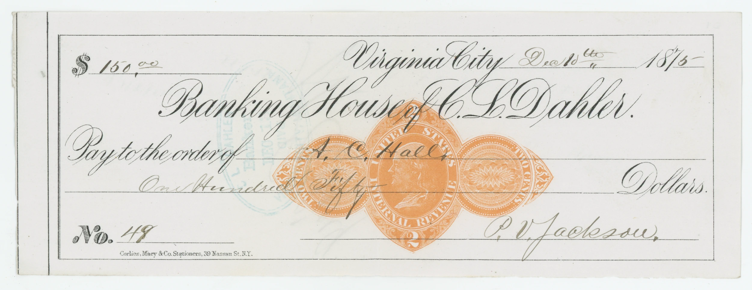 RN-D1 Banking House of C.L. Dahler