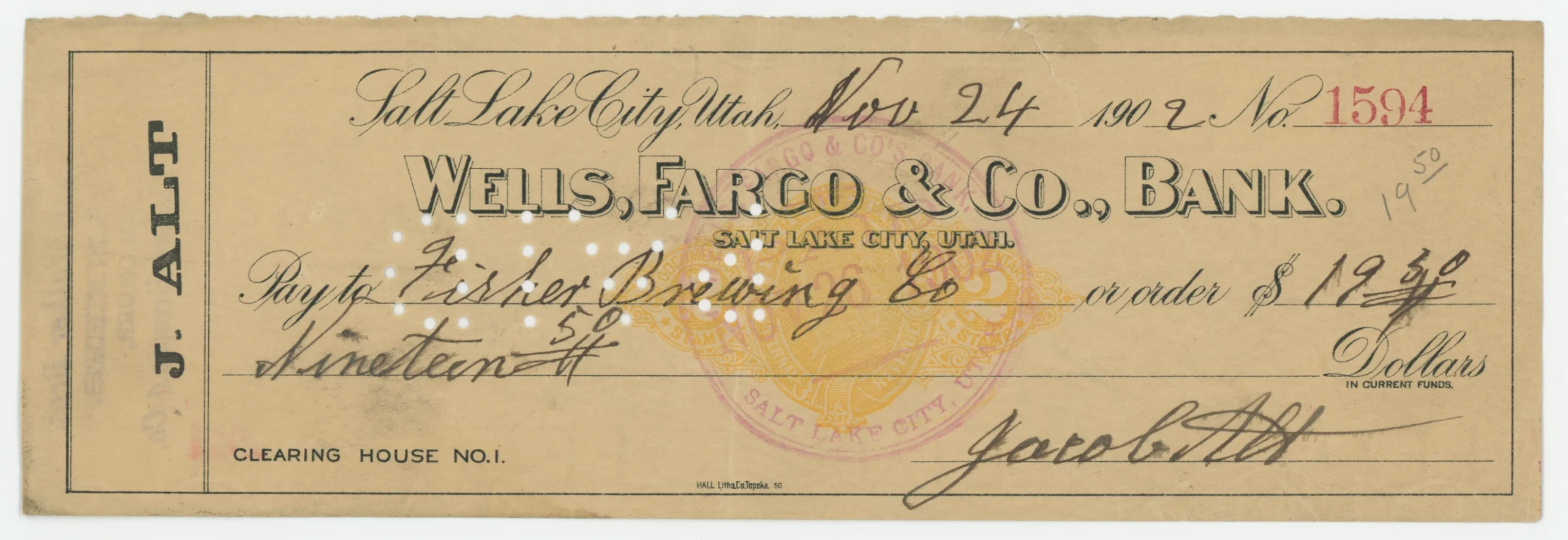 RN-X7 Wells, Fargo & Co., Bank