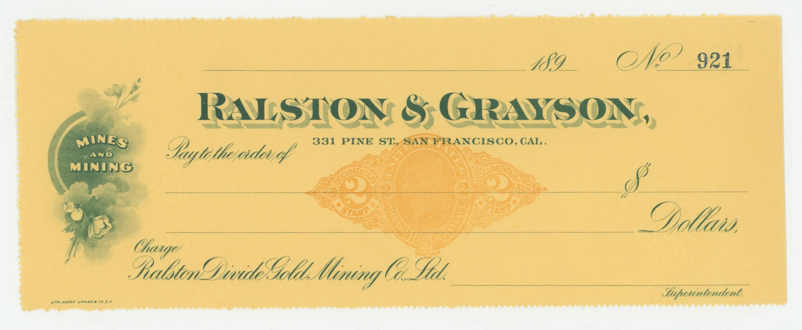 RN-X7 Ralston & Grayson, Mines and Mining