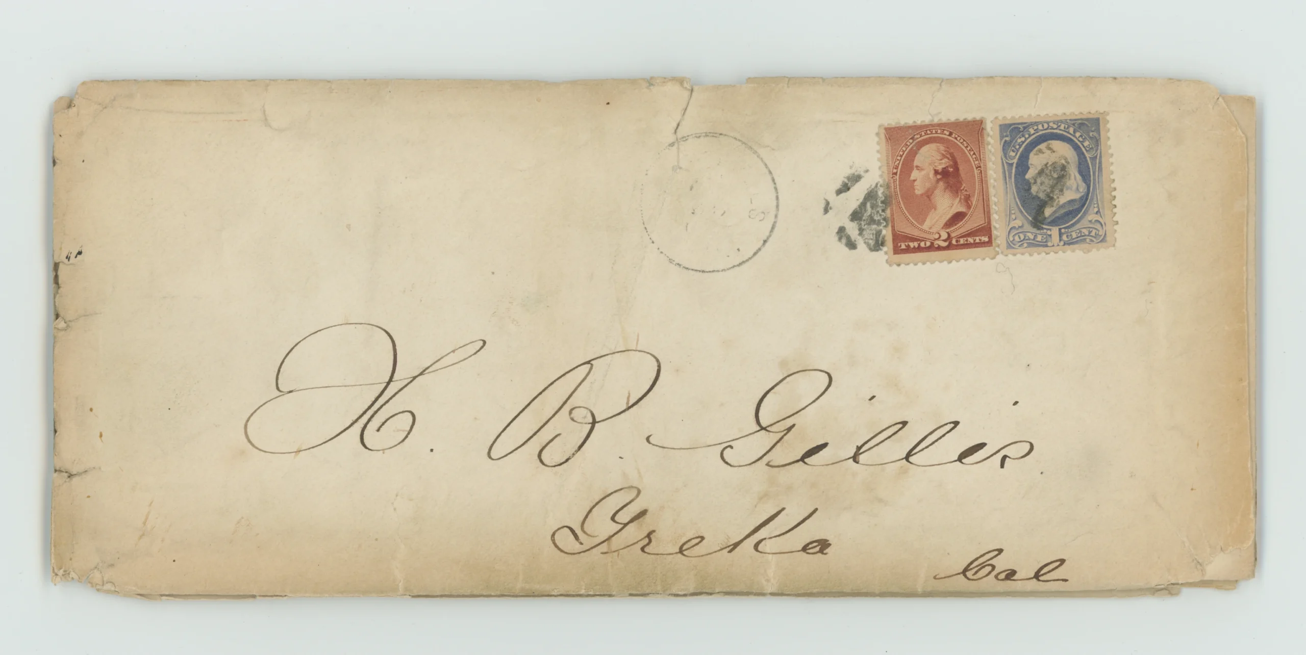 Siskiyou County, CA Cover Enclosing 12 Mining Documents, Yreka 1887, Sale of Klamath and Mountain Laurel Quartz Mines