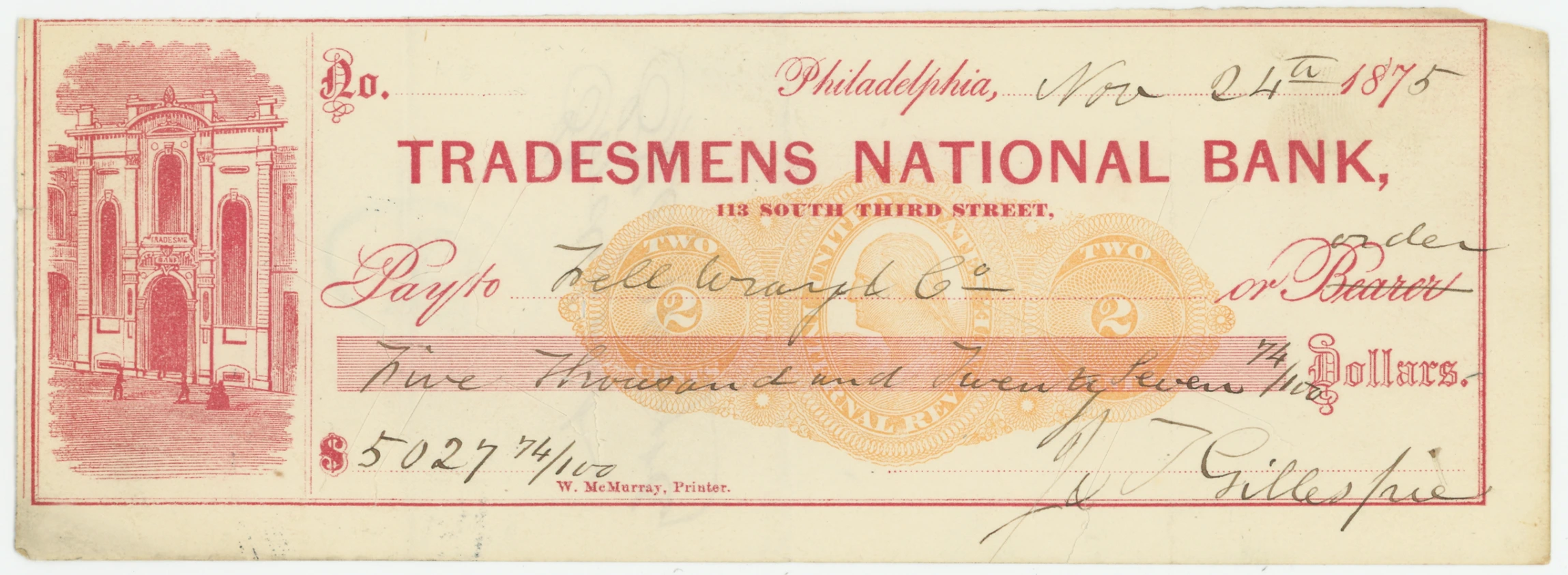RN-K6 Tradesmens National Bank