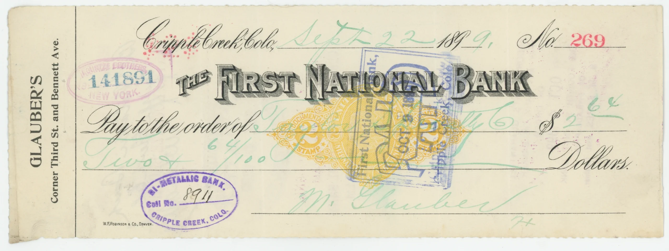 RN-X7 The First National Bank
