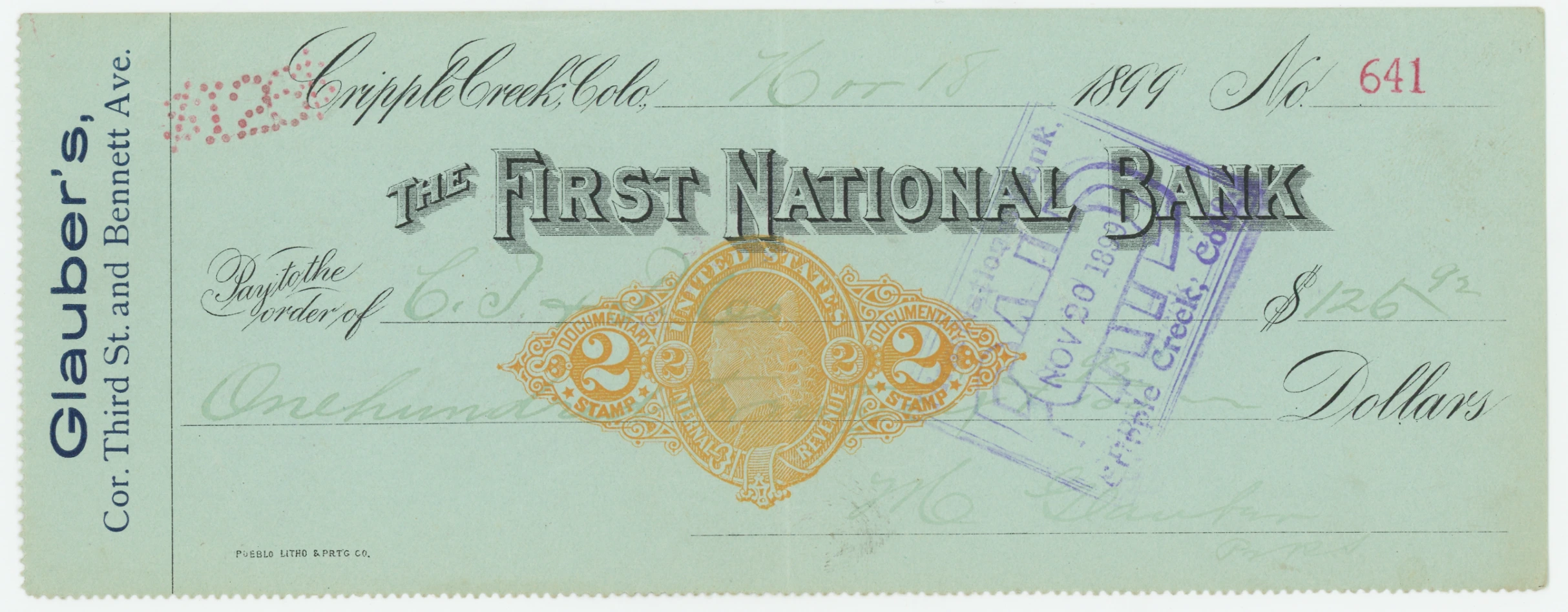 RN-X7 The First National Bank