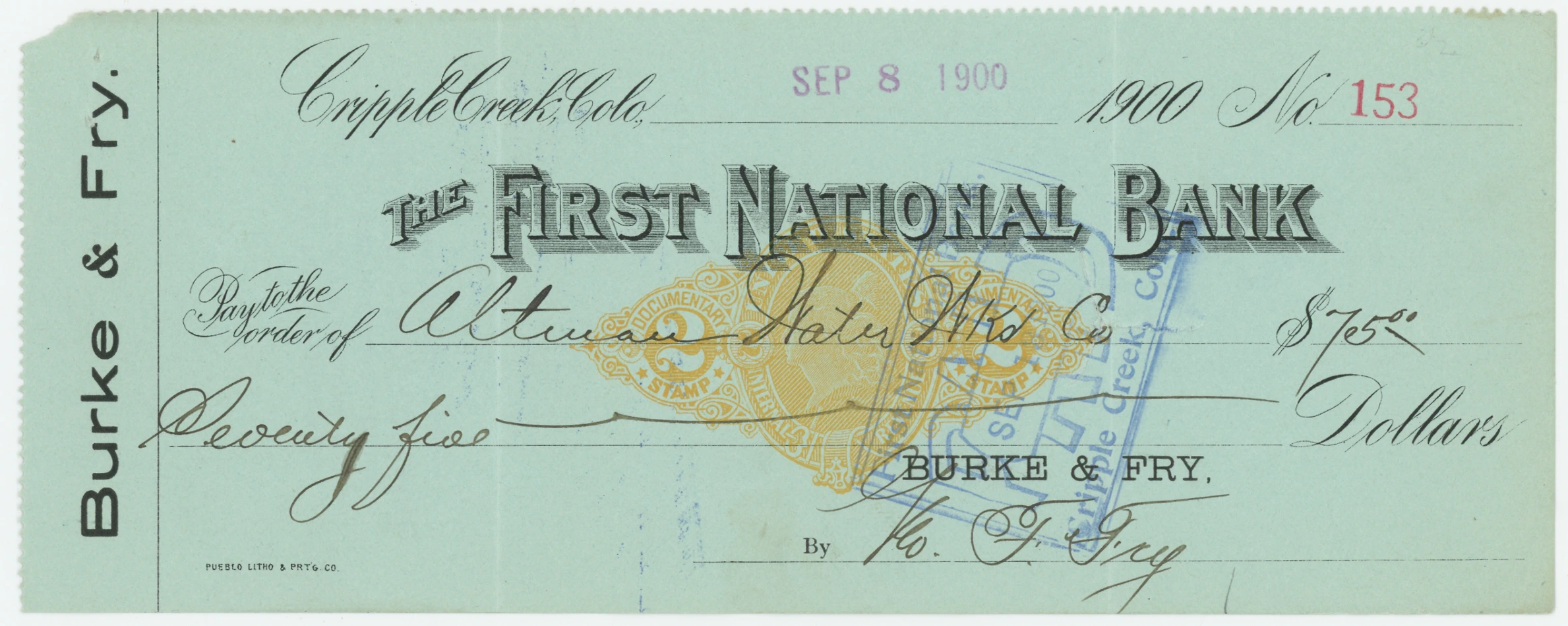RN-X7 The First National Bank