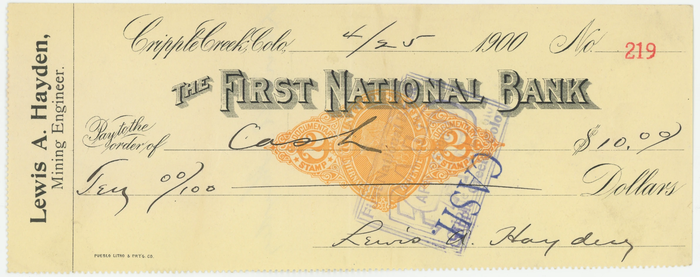 RN-X7 The First National Bank