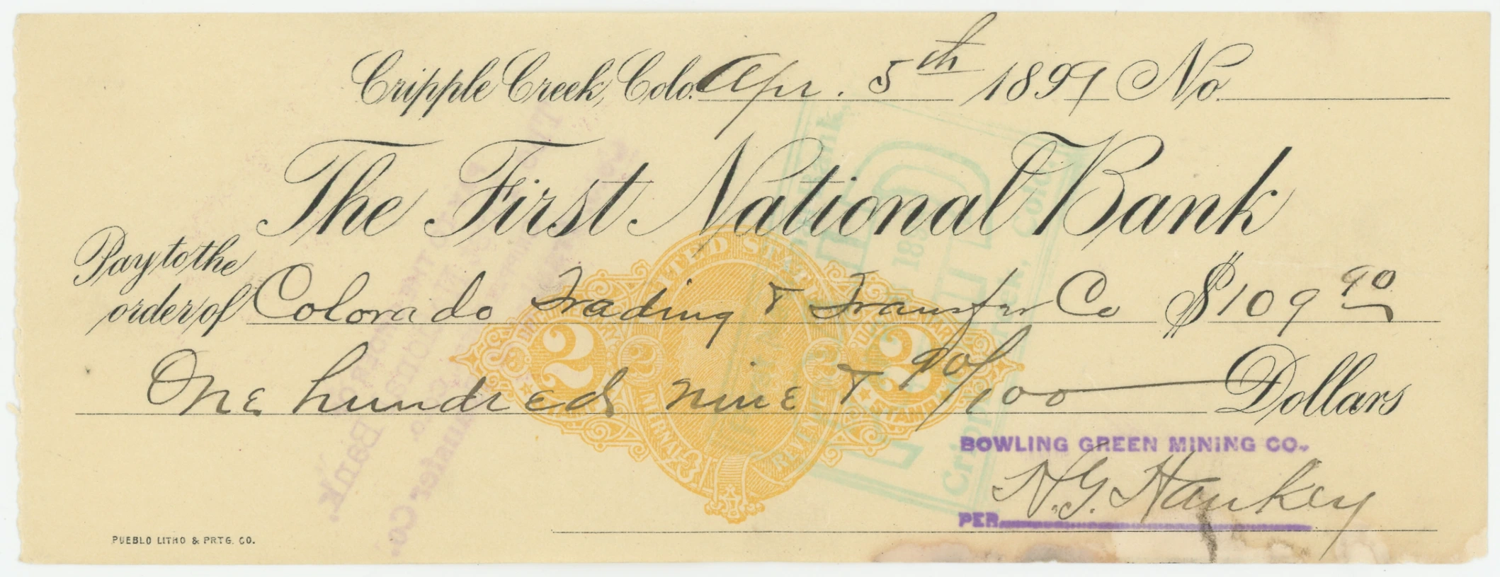 RN-X7 The First National Bank