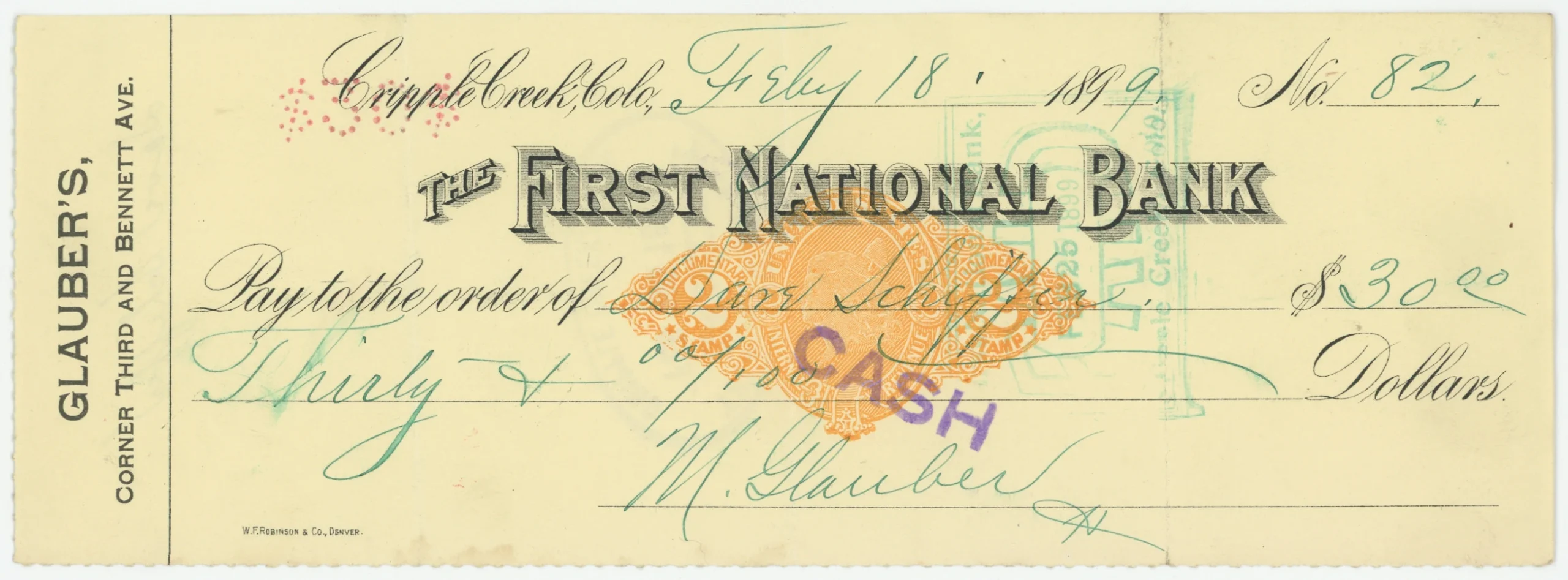 RN-X7 The First National Bank