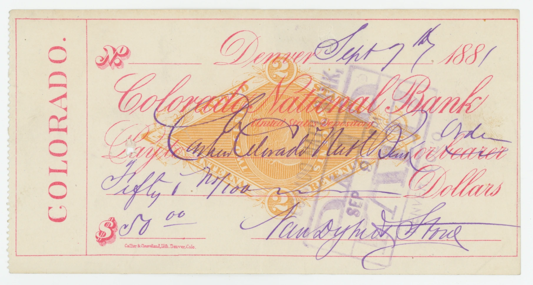 RN-G1 Colorado National Bank