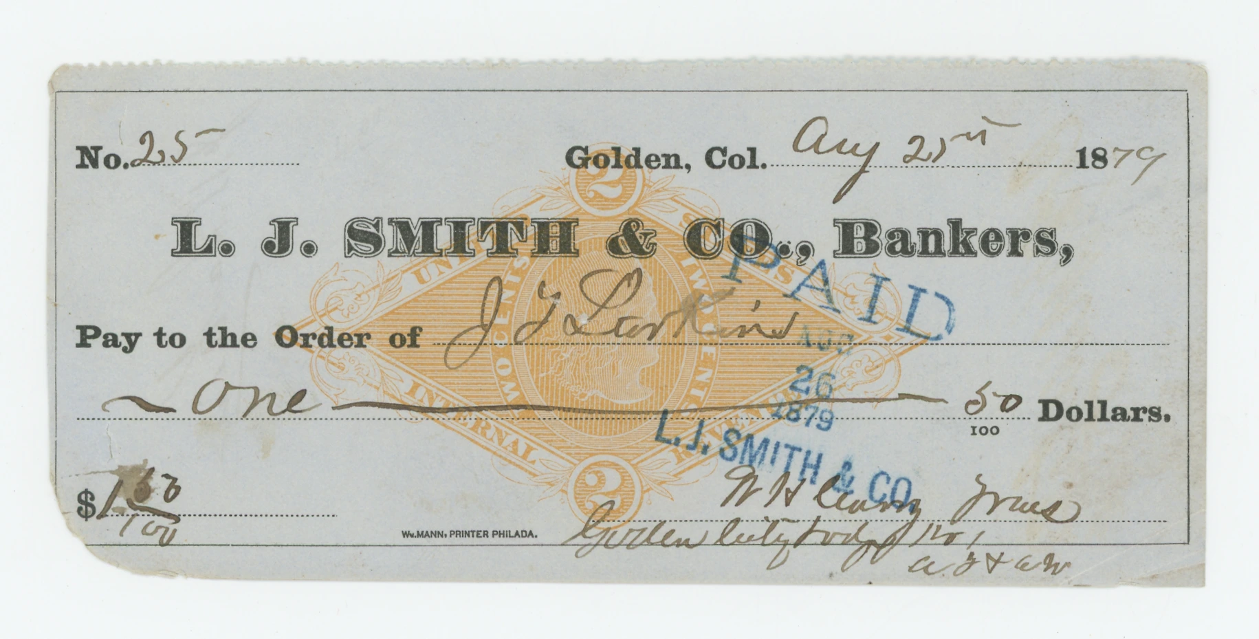 RN-G1 L.J. Smith & Co. Bankers
