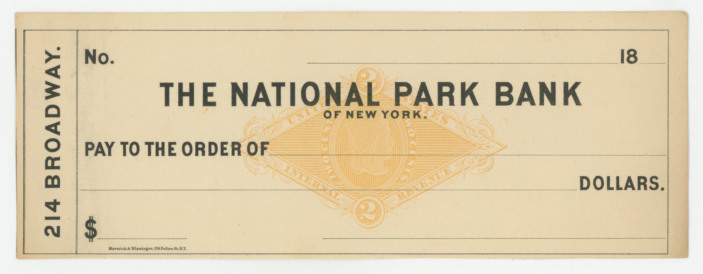 RN-G1 The National Park Bank of New York