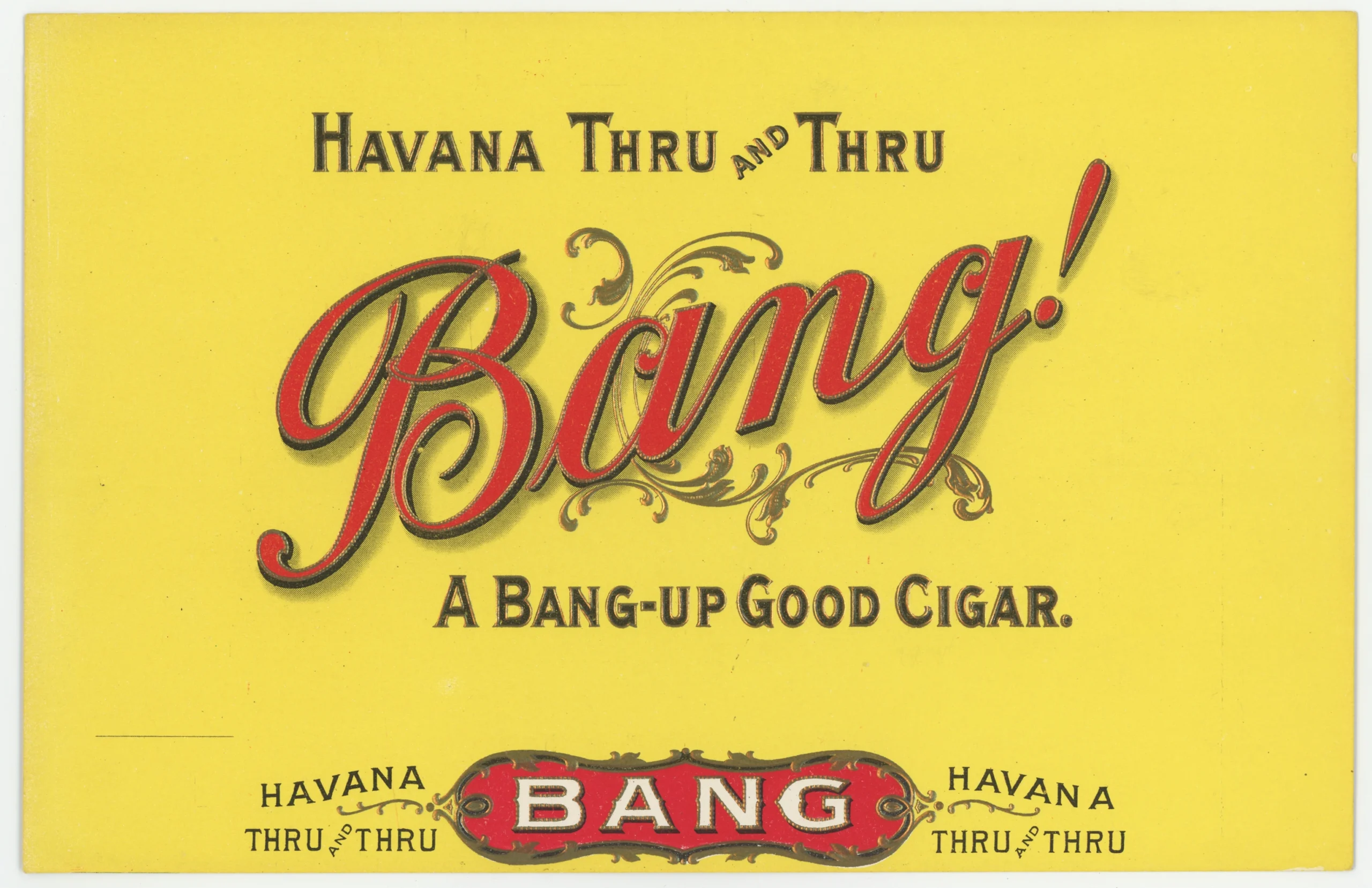 Bang! Havana Thru and Thru