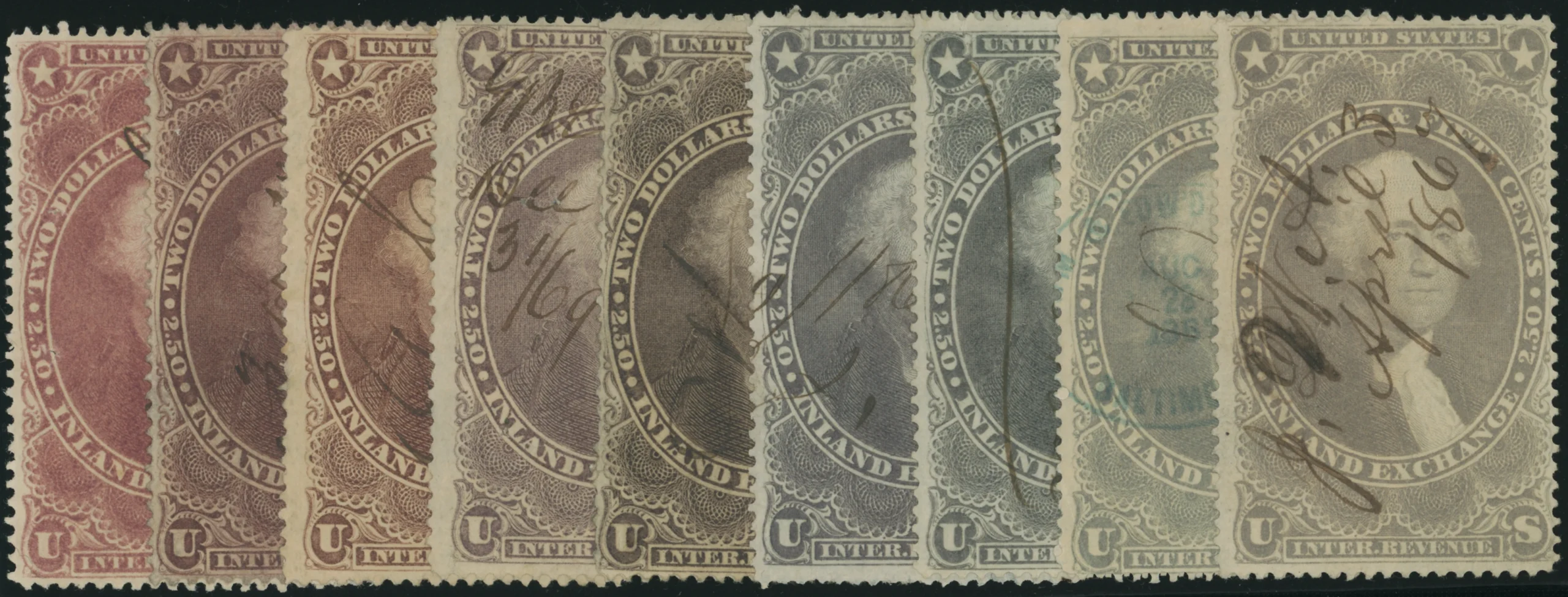 R84c Color Study — 9 Examples in Various Shades