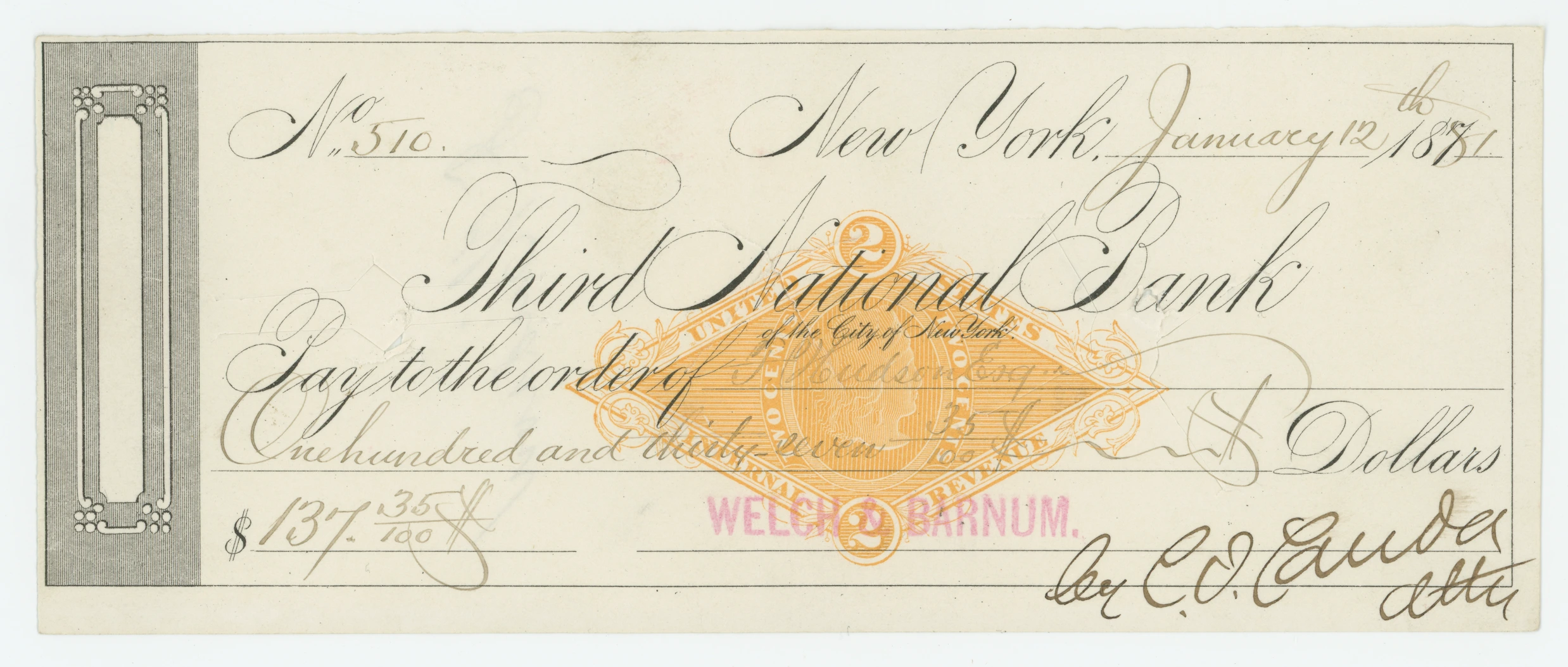 RN-G1 Third National Bank of the City of New York
