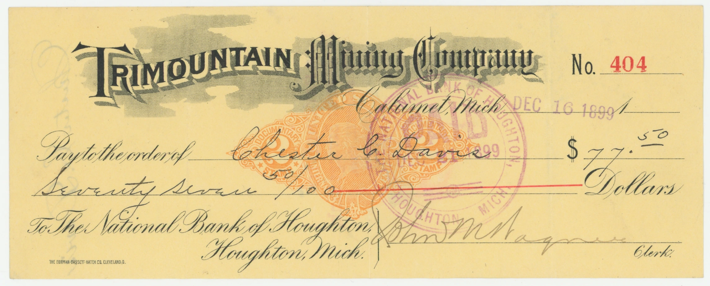 RN-X7 Trimountain Mining Company