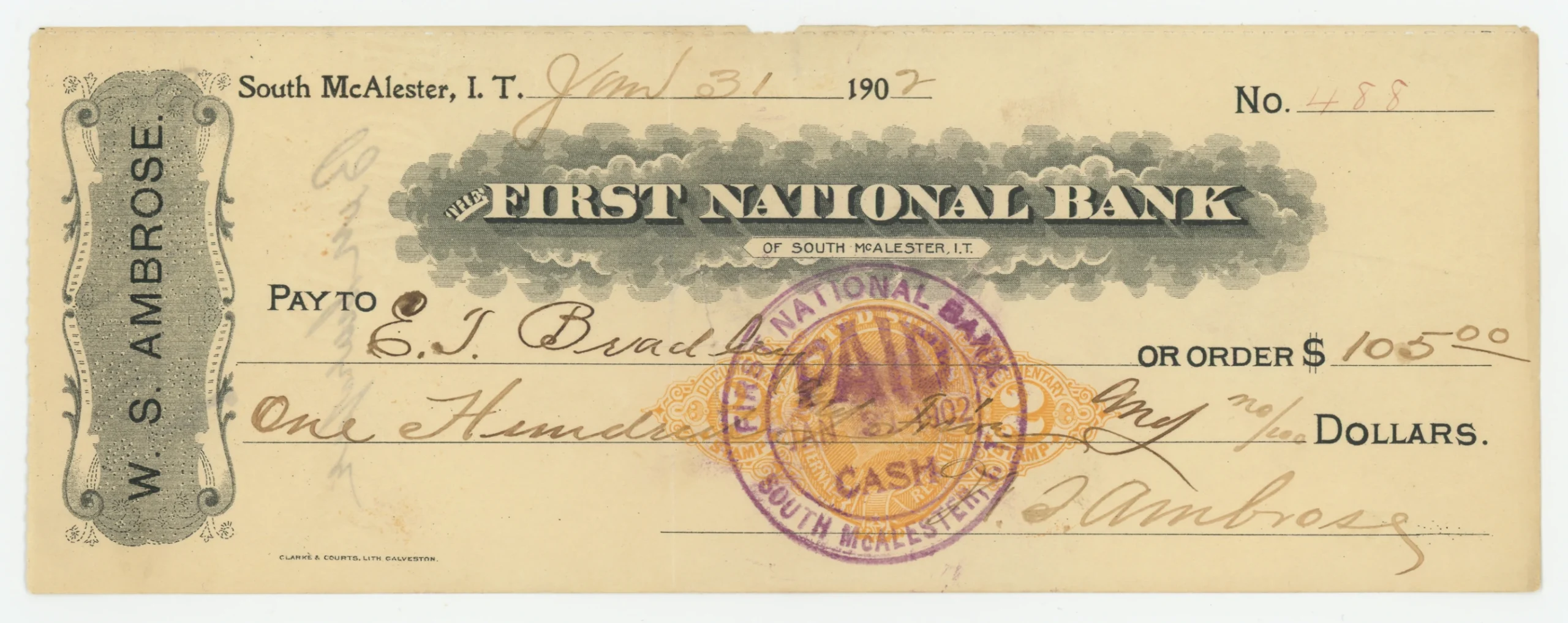 RN-X7 The First National Bank