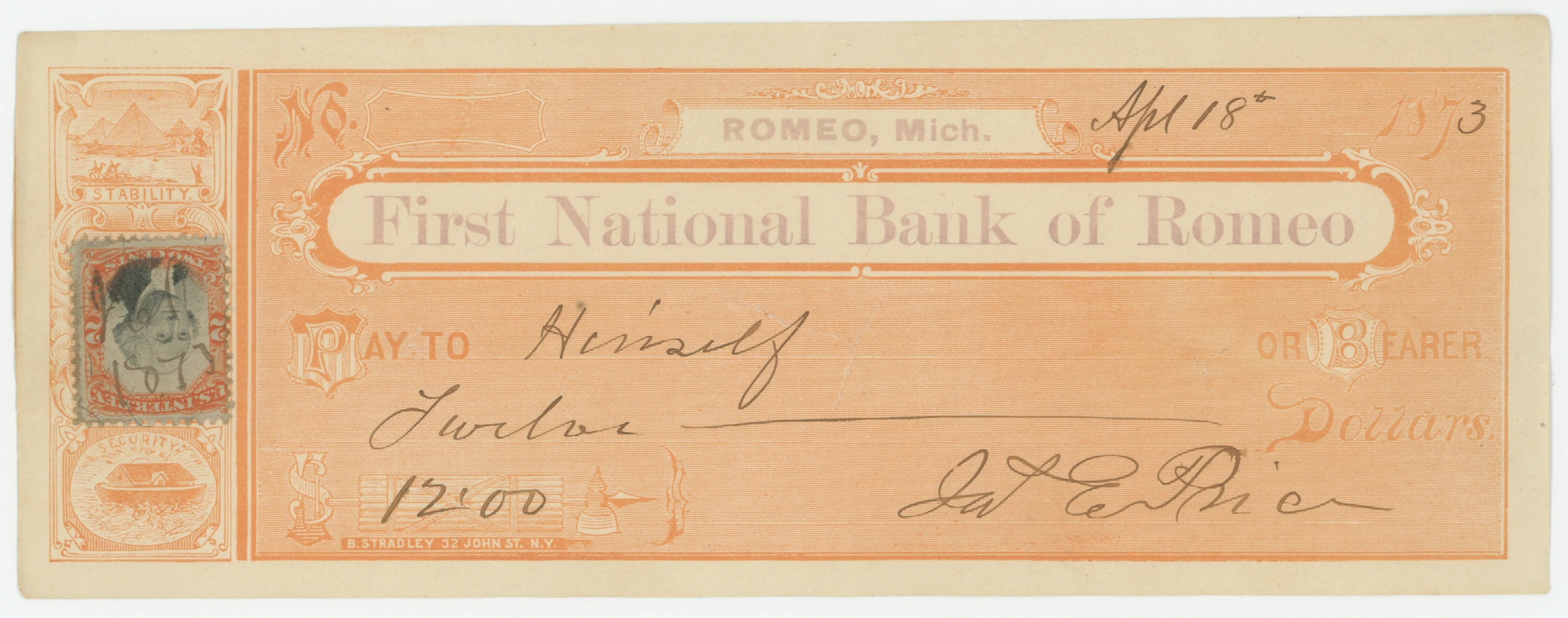 R135 First National Bank of Romeo