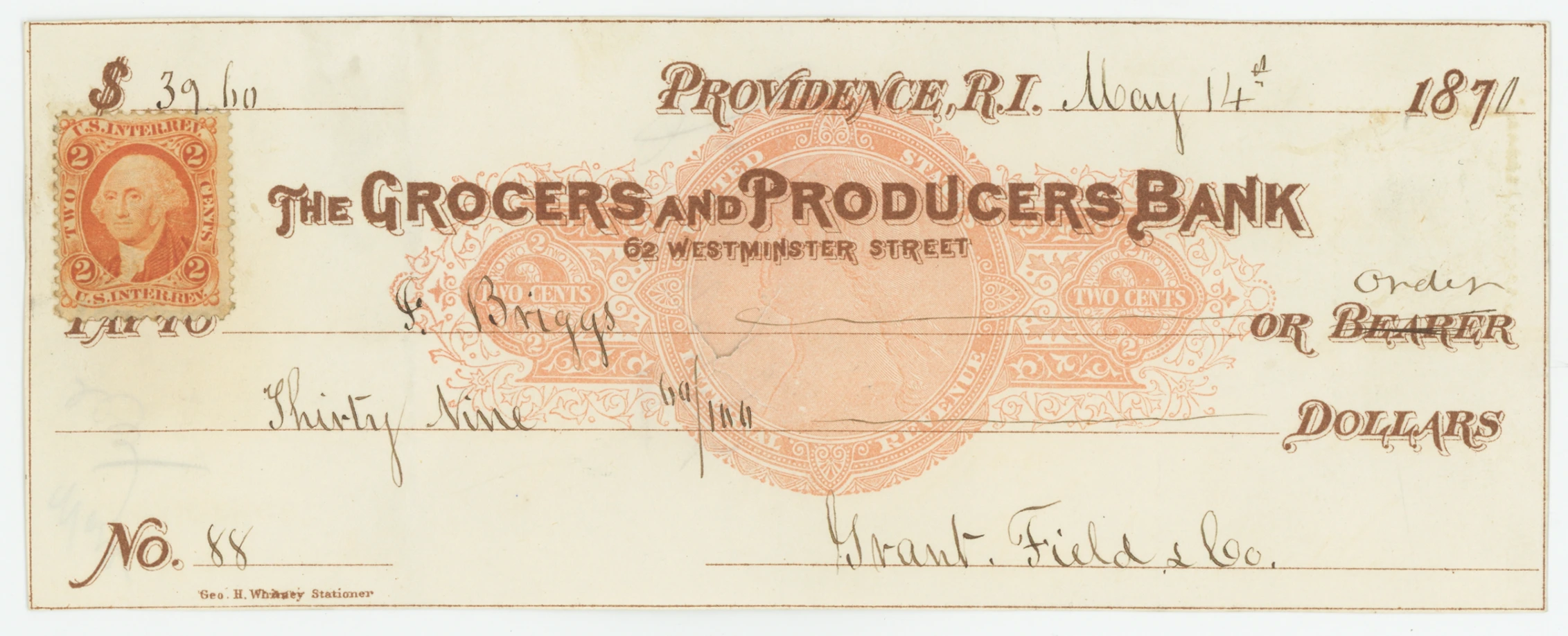 RN-C1 + R15c The Grocers and Producers Bank